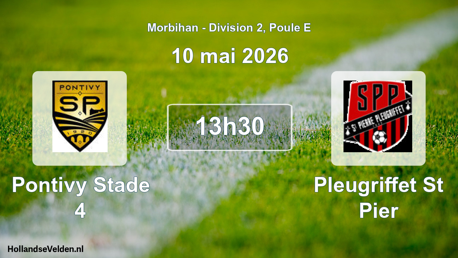 Scheduled Match: Pontivy Stade 4 - Pleugriffet St Pier (10 May 2026)