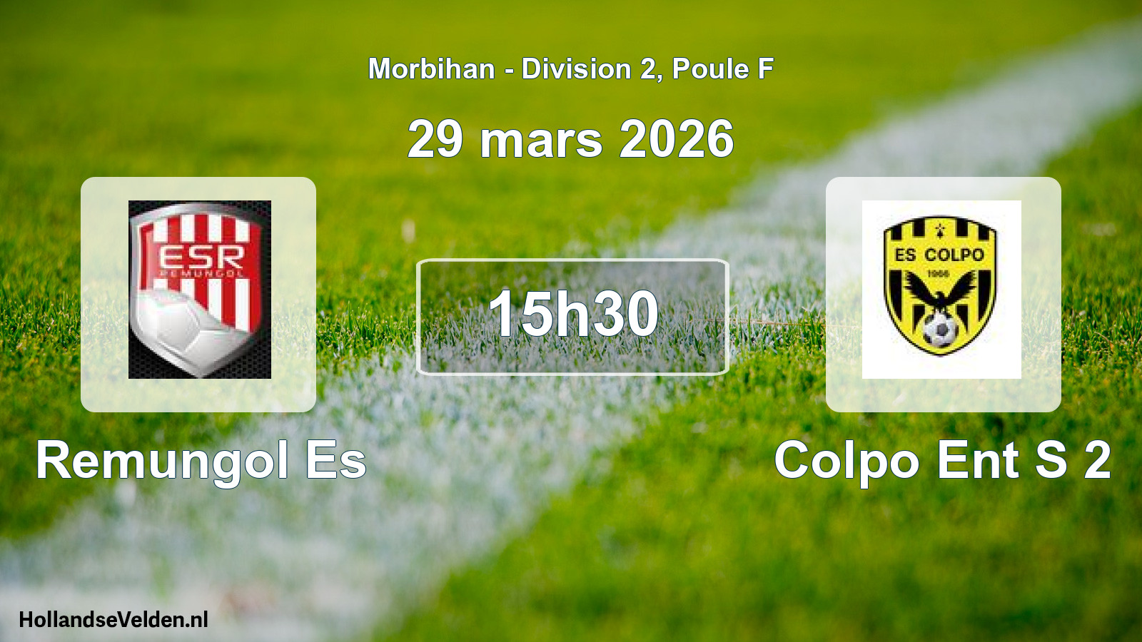 Scheduled Match: Remungol Es - Colpo Ent S 2 (29 March 2026)