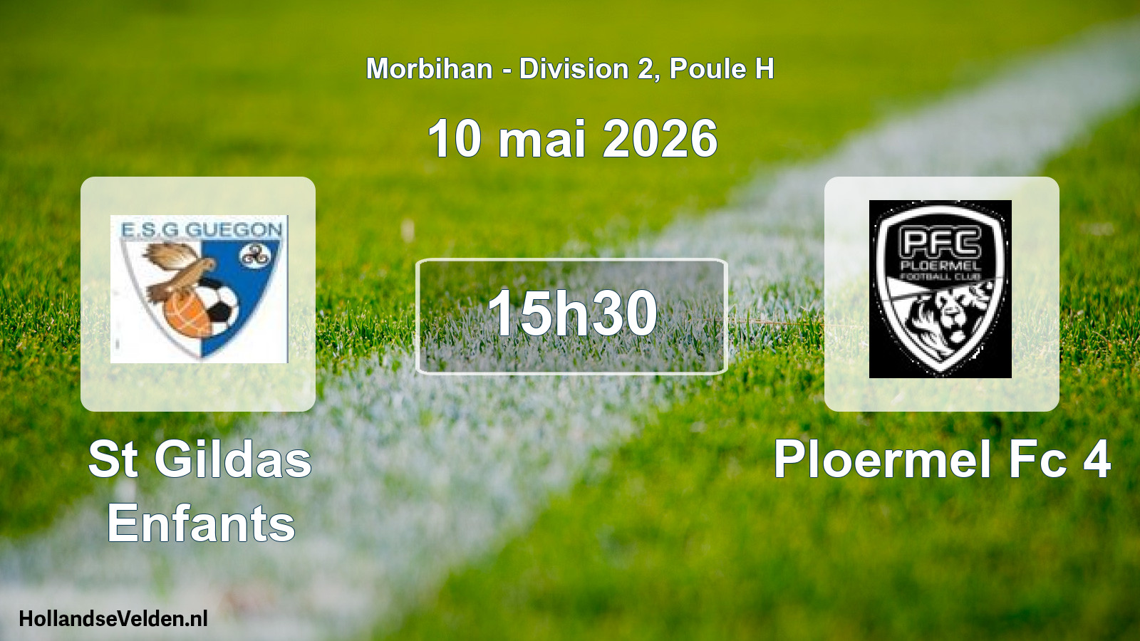 Geplande wedstrijd: St Gildas Enfants - Ploermel Fc 4 (10 mai 2026)