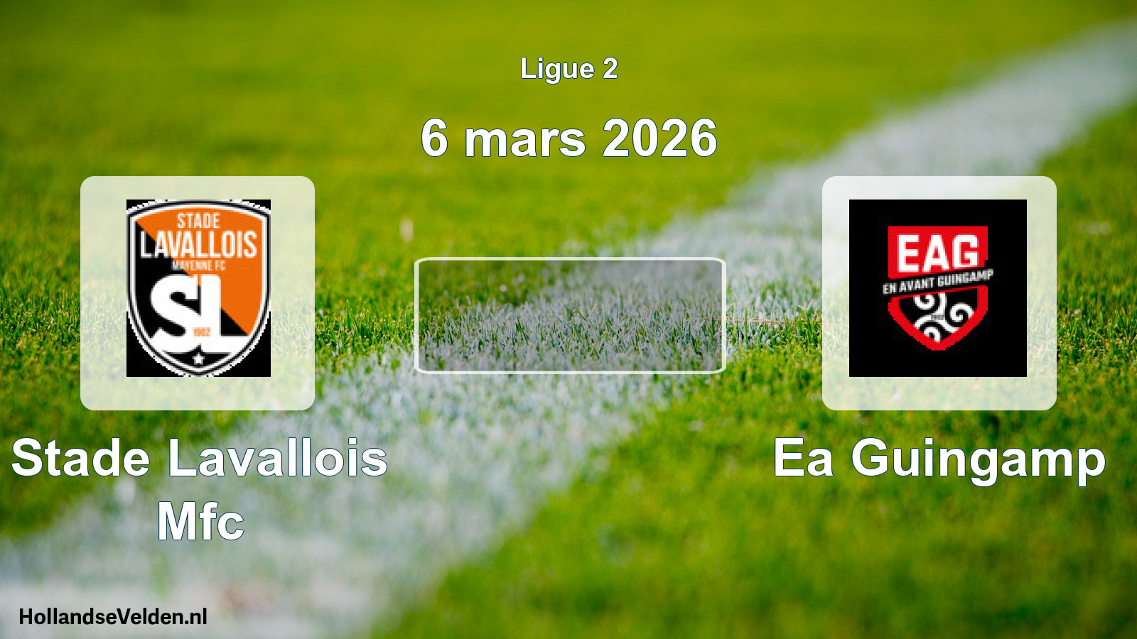 Scheduled Match: Stade Lavallois Mfc - Ea Guingamp (6 March 2026)