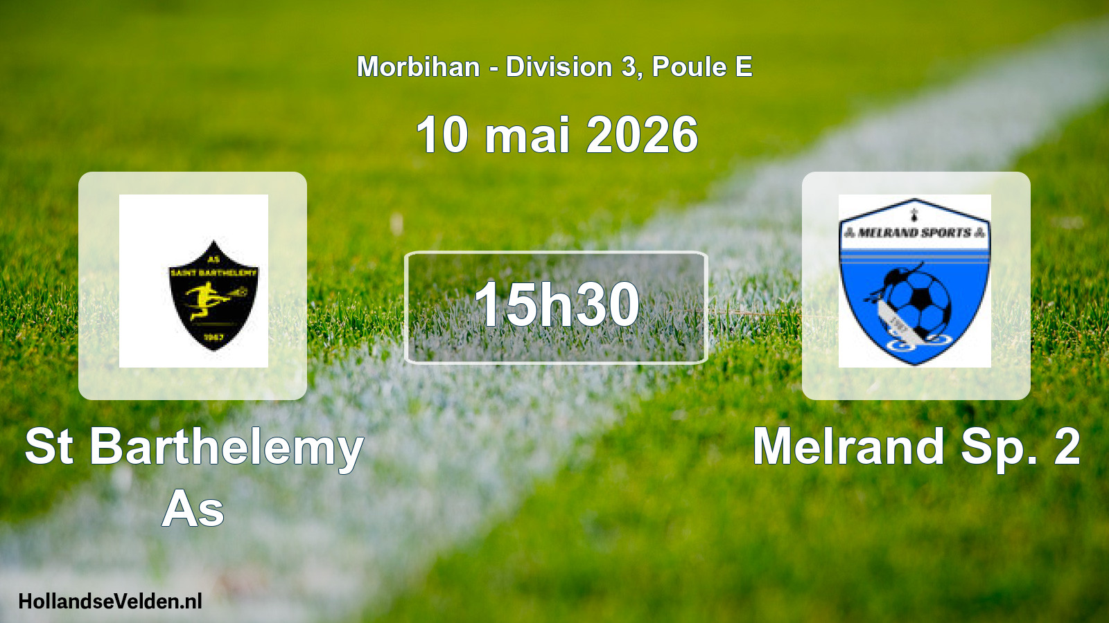 Scheduled Match: St Barthelemy As - Melrand Sp. 2 (10 May 2026)