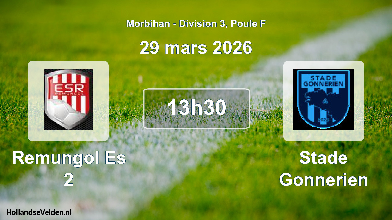 Scheduled Match: Remungol Es 2 - Stade Gonnerien (29 March 2026)