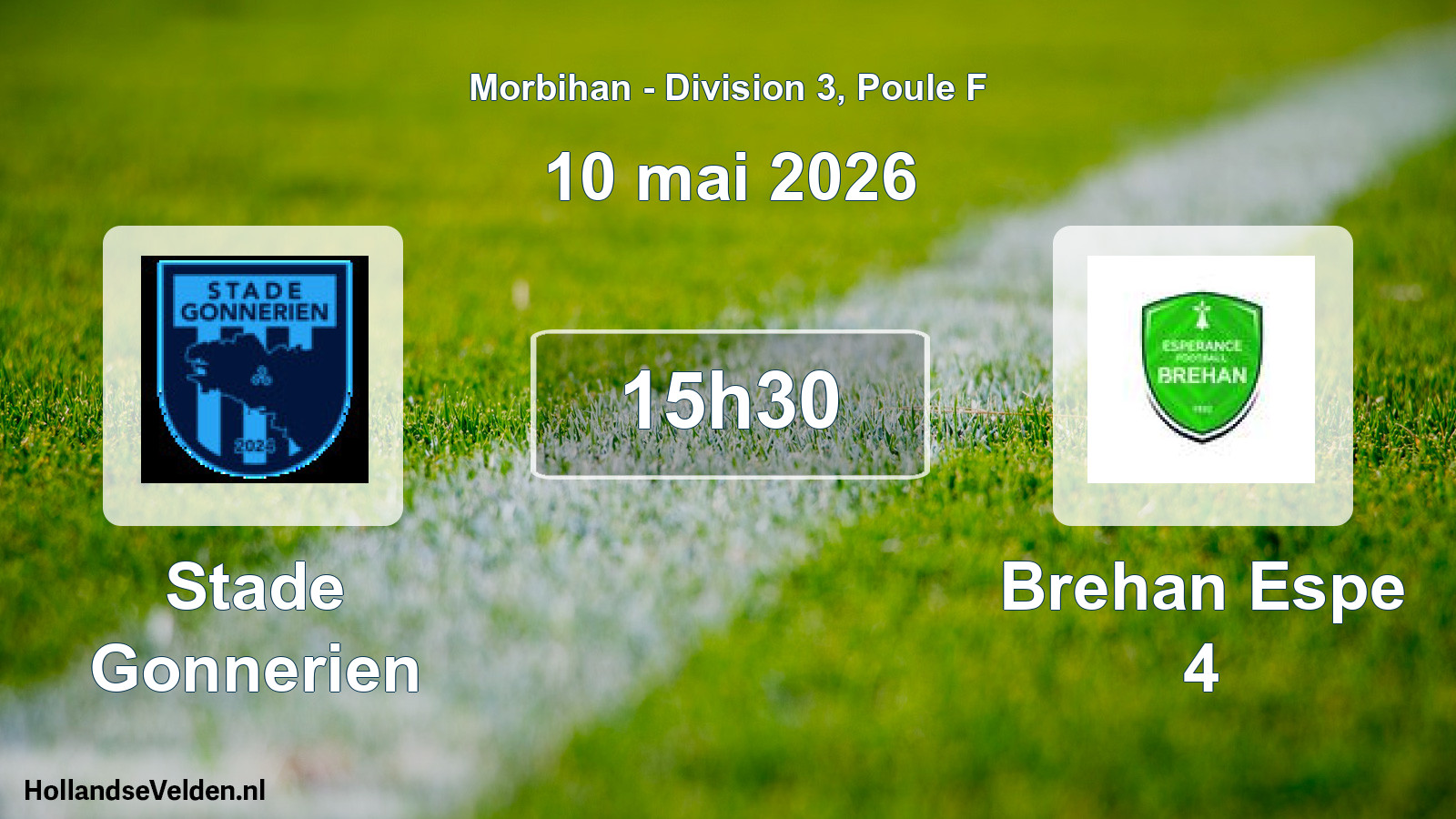 Scheduled Match: Stade Gonnerien - Brehan Espe 4 (10 May 2026)