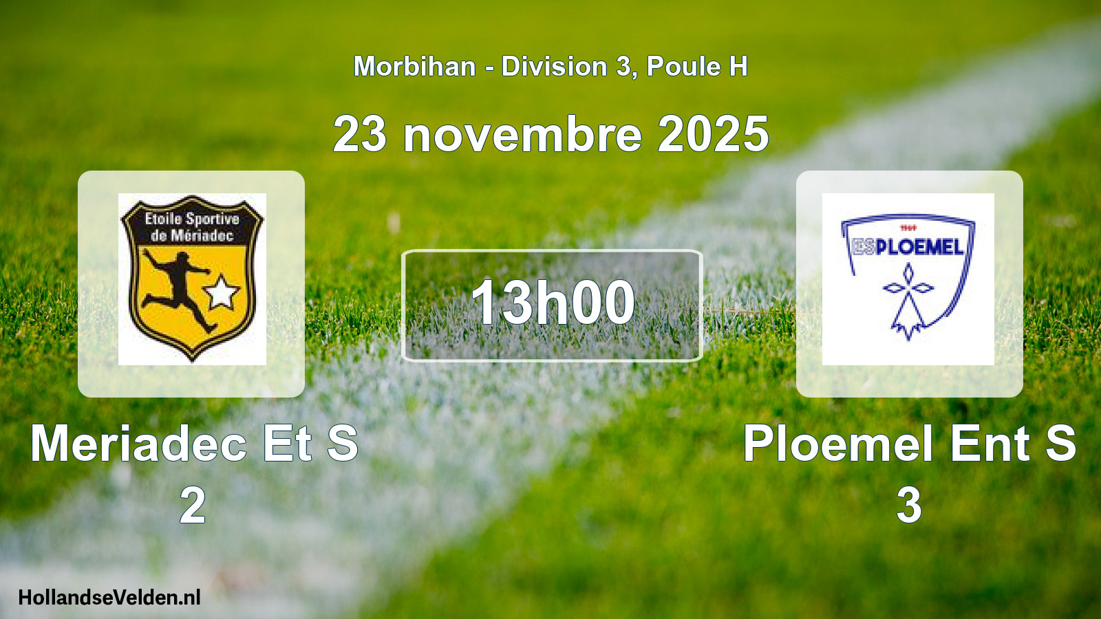 Scheduled Match: Meriadec Et S 2 - Ploemel Ent S 3 (23 November 2025)