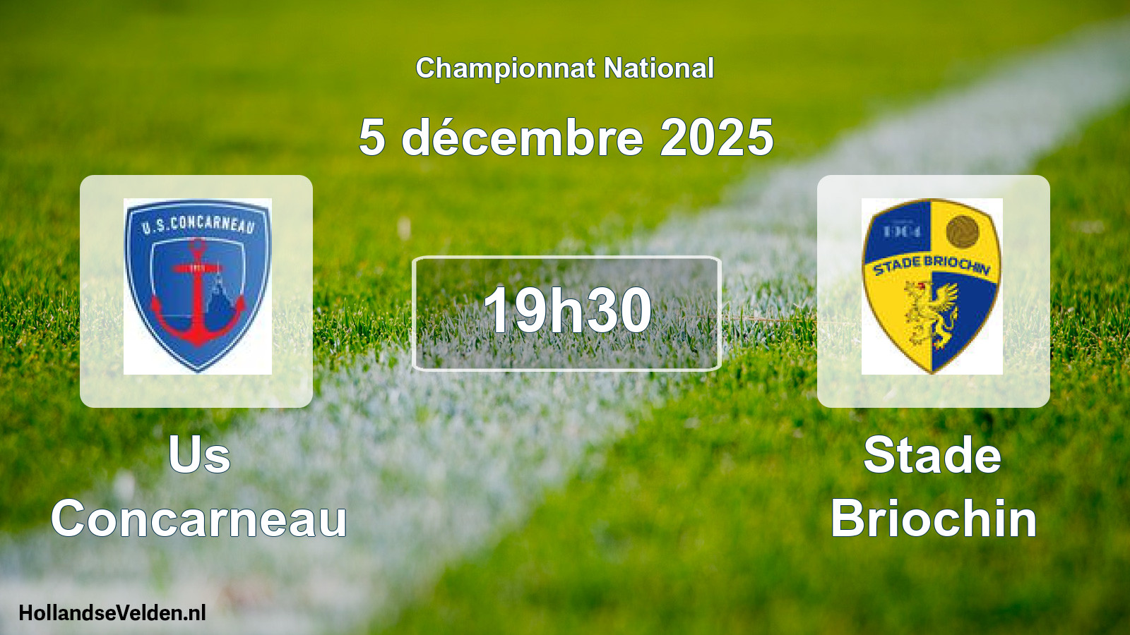 Geplande wedstrijd: Us Concarneau - Stade Briochin (5 décembre 2025)