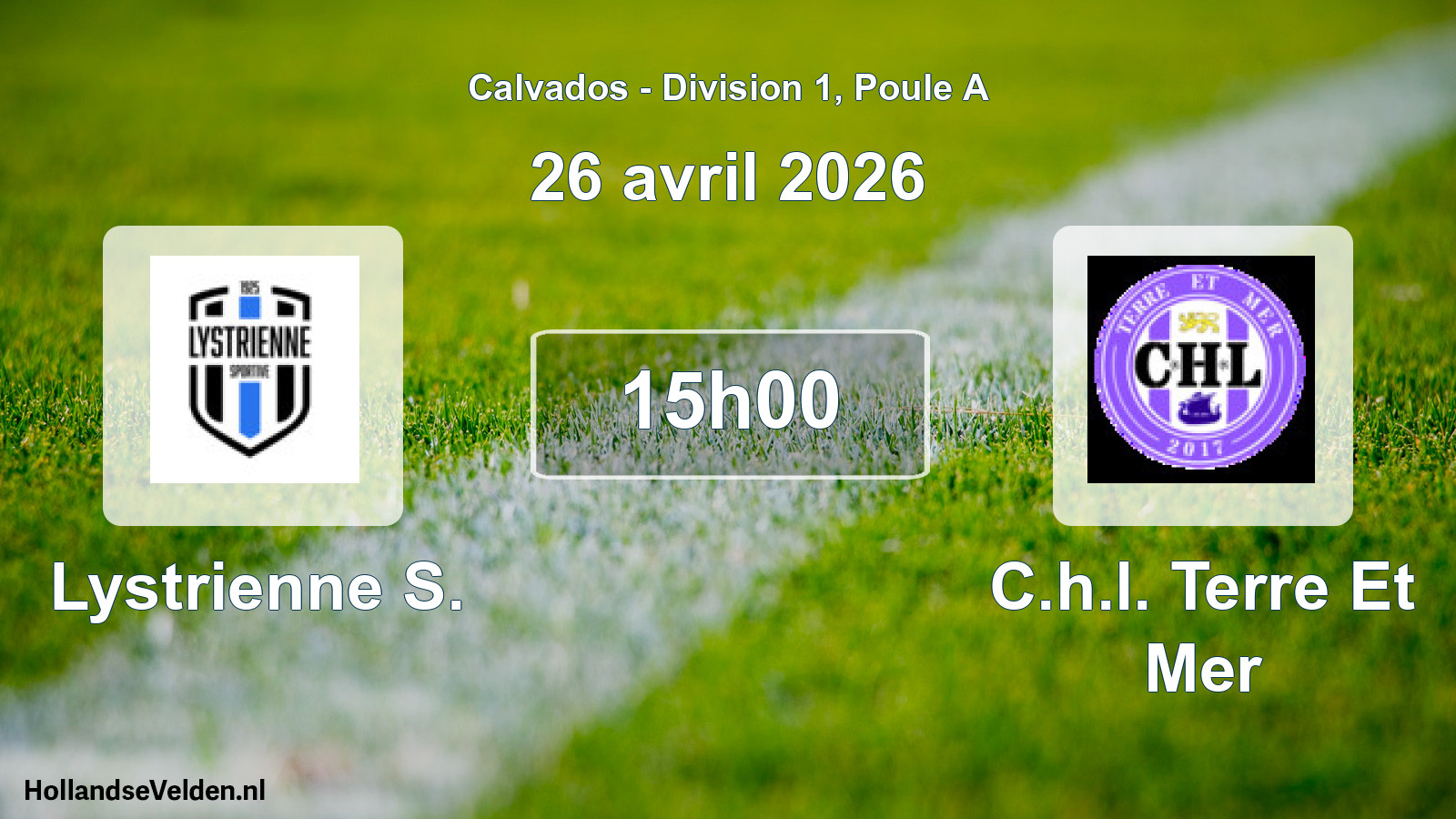 Scheduled Match: Lystrienne S. - C.h.l. Terre Et Mer (26 April 2026)