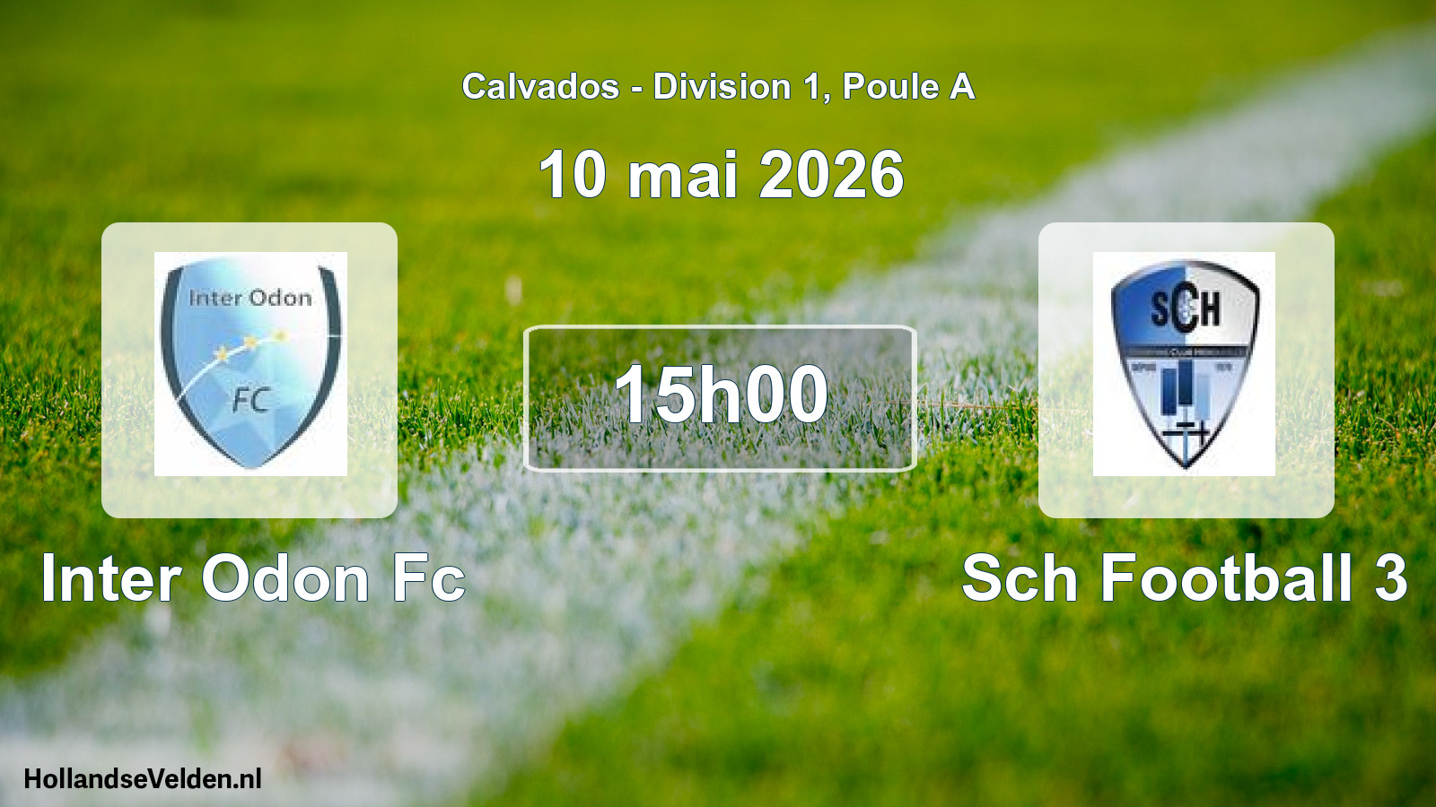 Scheduled Match: Inter Odon Fc - Sch Football 3 (10 May 2026)