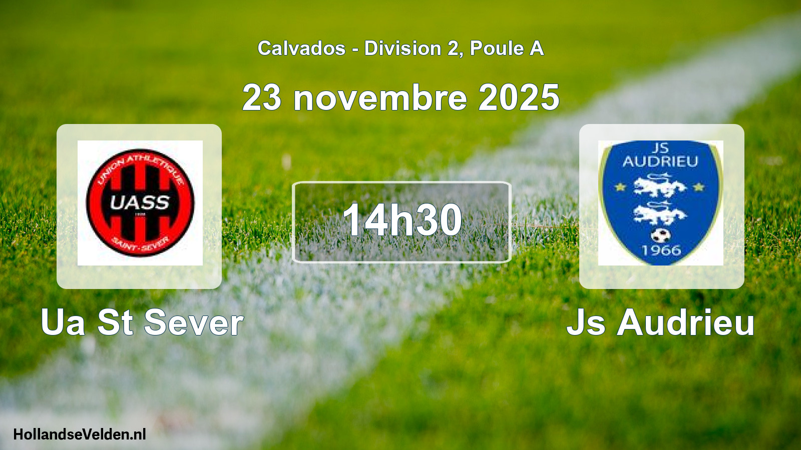 Scheduled Match: Ua St Sever - Js Audrieu (23 November 2025)