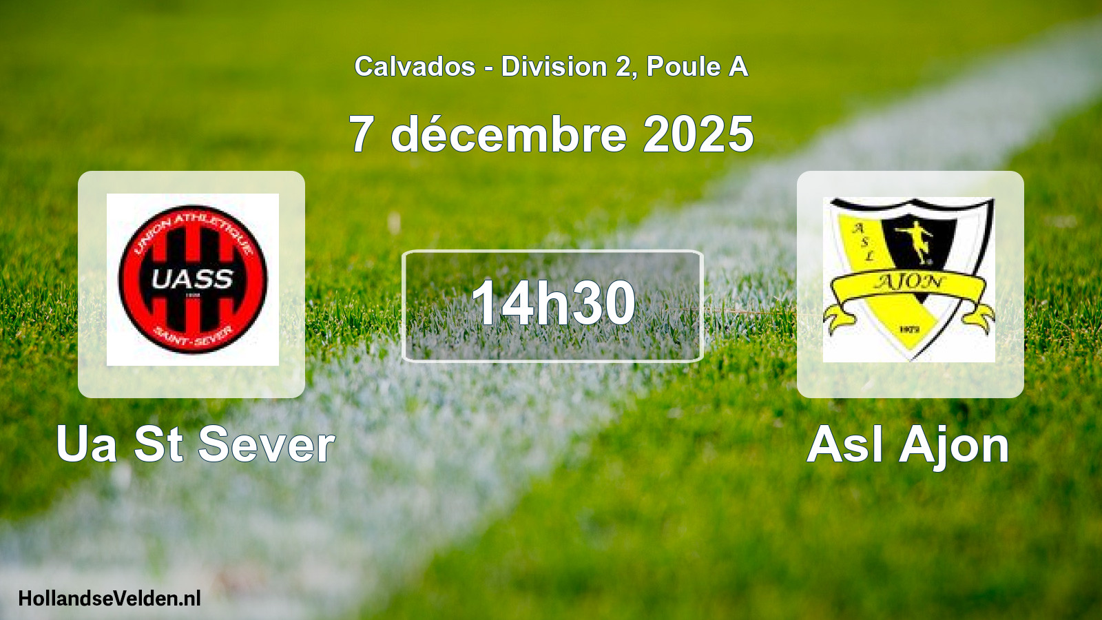 Scheduled Match: Ua St Sever - Asl Ajon (7 December 2025)