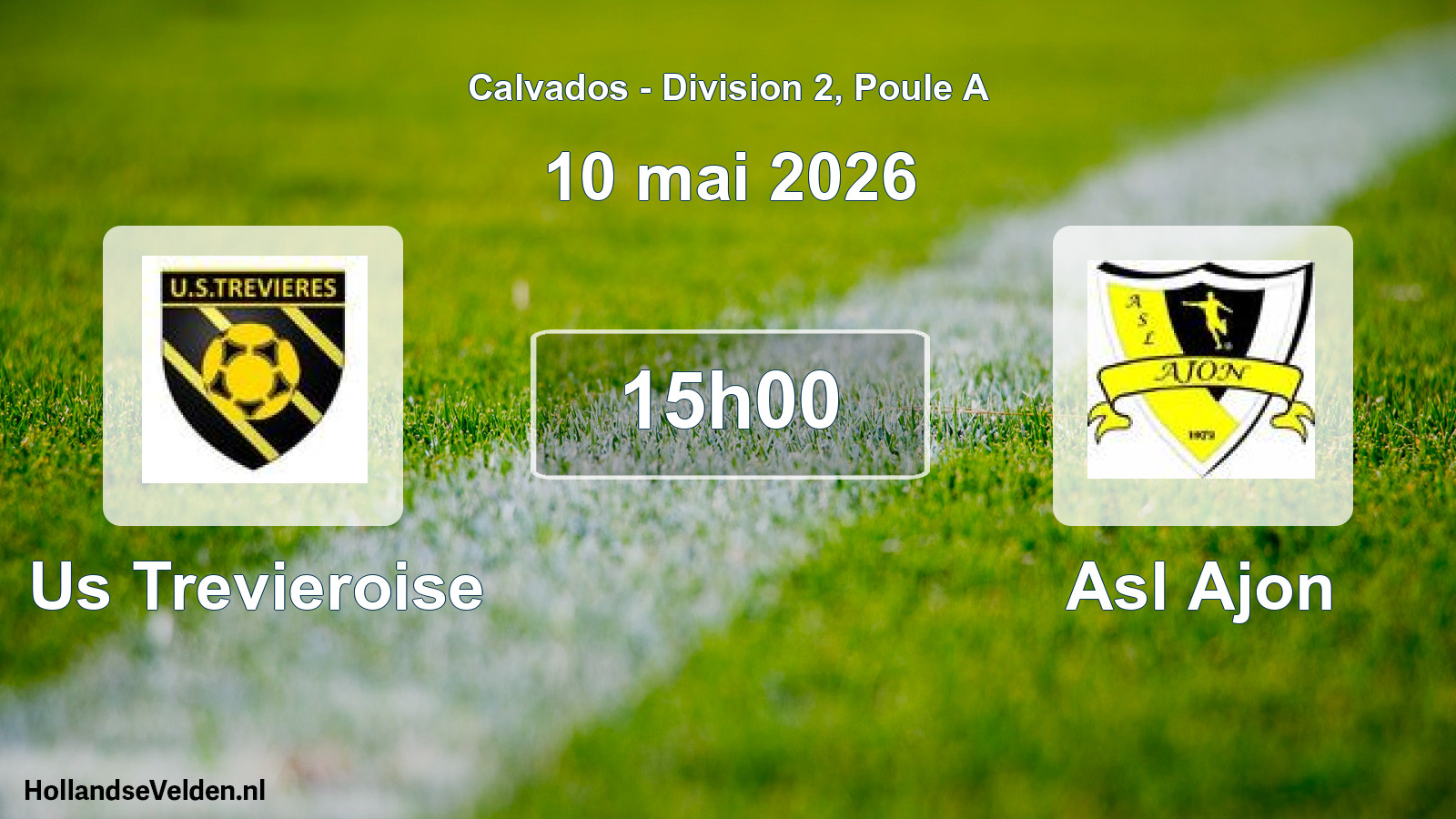 Scheduled Match: Us Trevieroise - Asl Ajon (10 May 2026)
