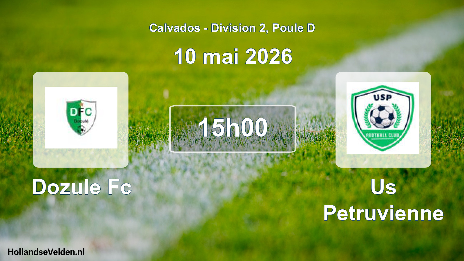 Scheduled Match: Dozule Fc - Us Petruvienne (10 May 2026)