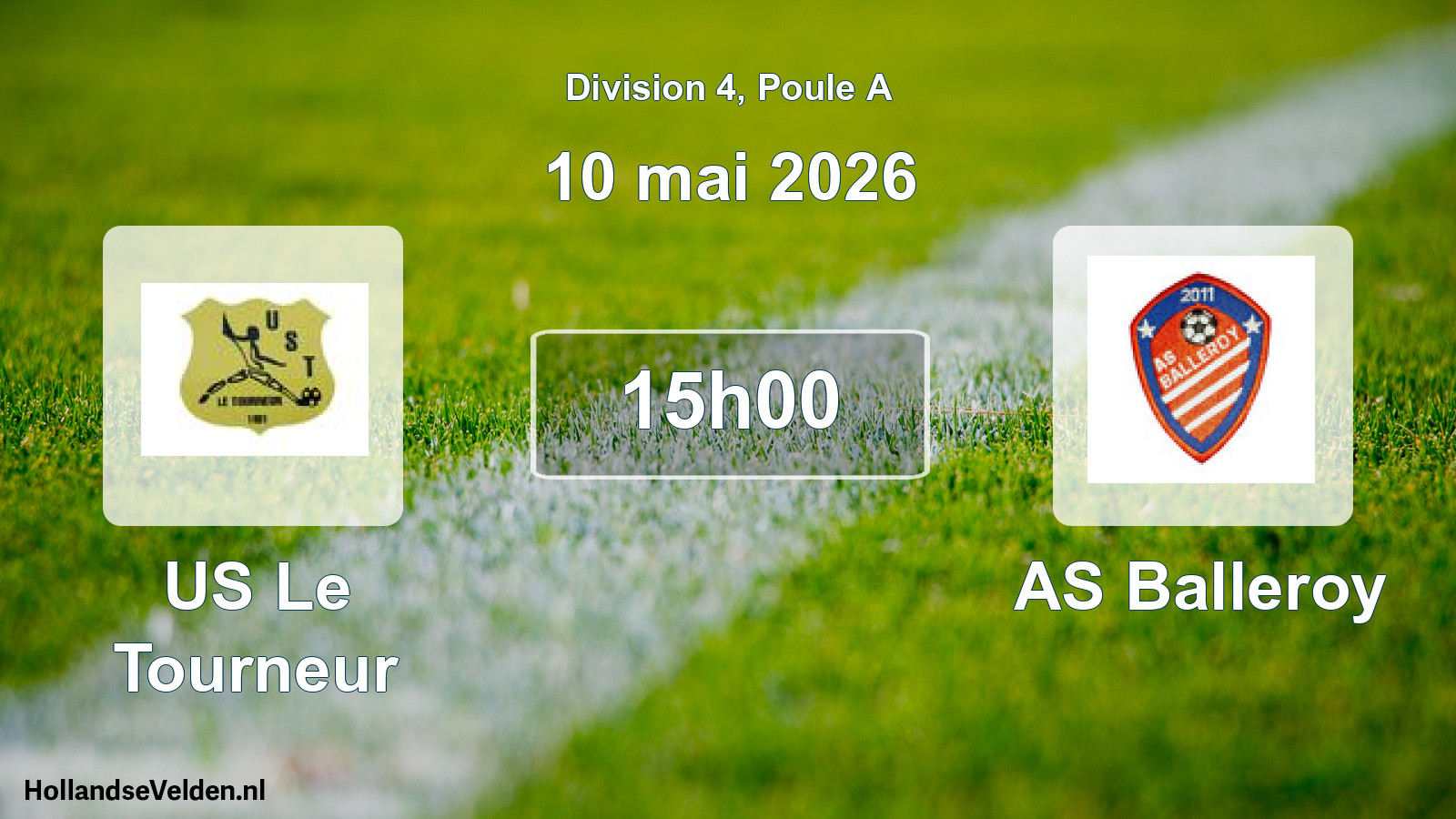 Scheduled Match: US Le Tourneur - AS Balleroy (10 May 2026)