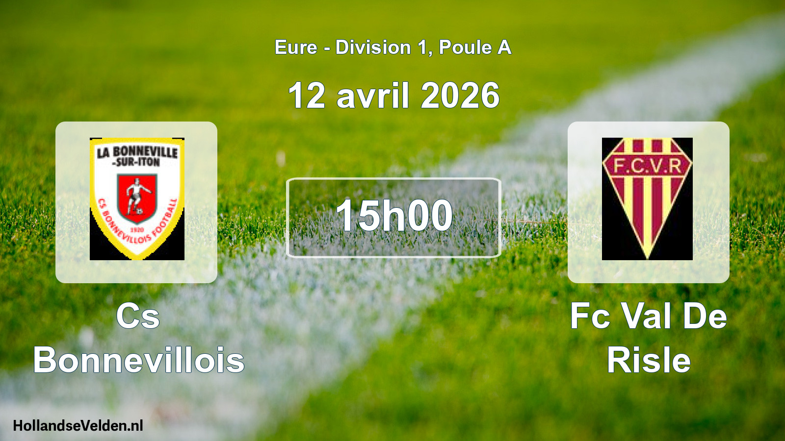 Scheduled Match: Cs Bonnevillois - Fc Val De Risle (12 April 2026)