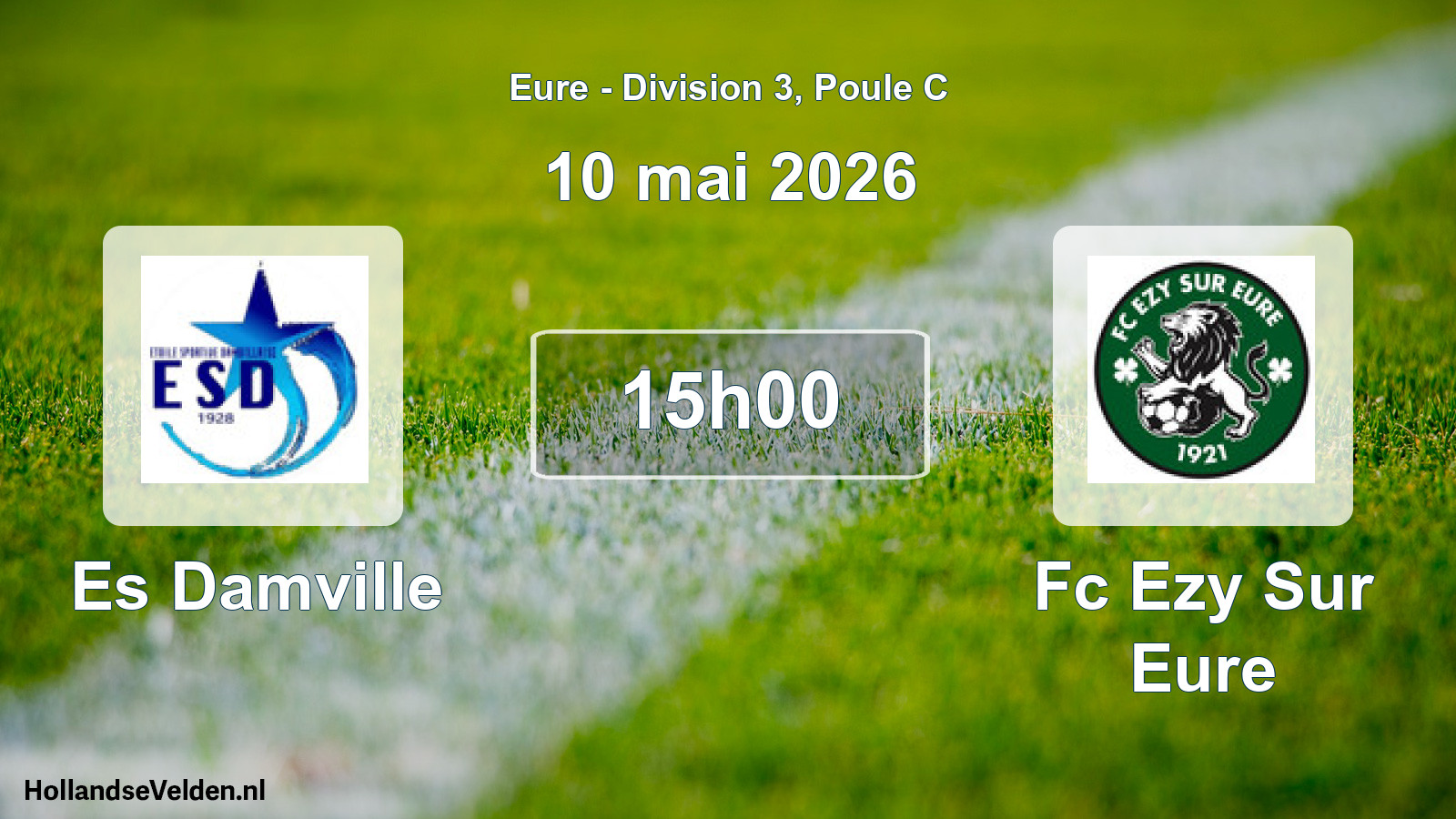 Scheduled Match: Es Damville - Fc Ezy Sur Eure (10 May 2026)