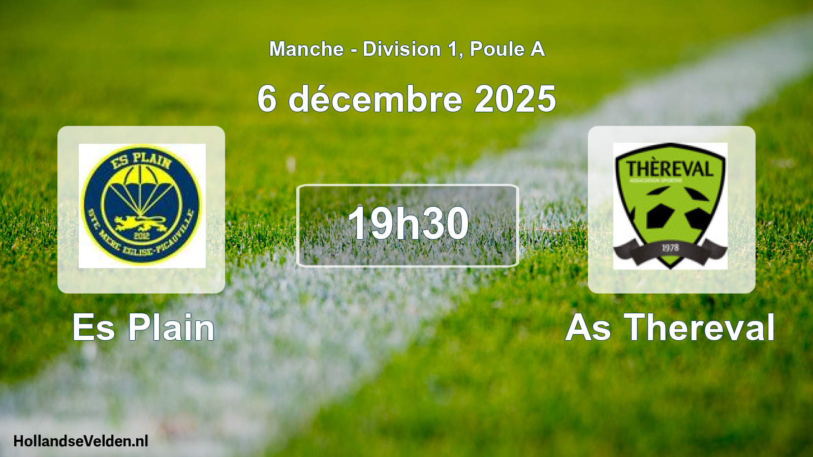 Scheduled Match: Es Plain - As Thereval (6 December 2025)