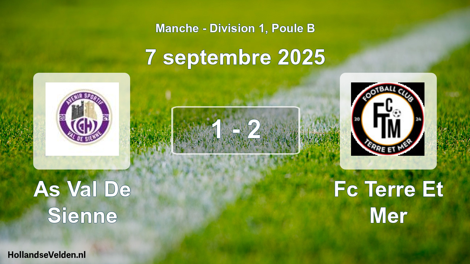 Gespeelde wedstrijd: As Val De Sienne - Fc Terre Et Mer 1 - 2 (7 september 2025)
