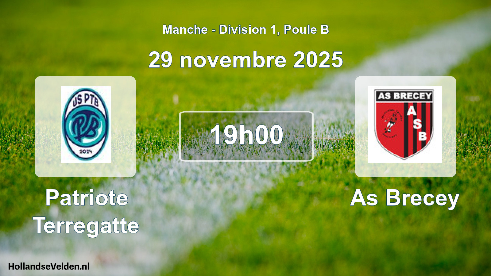 Scheduled Match: Patriote Terregatte - As Brecey (29 November 2025)