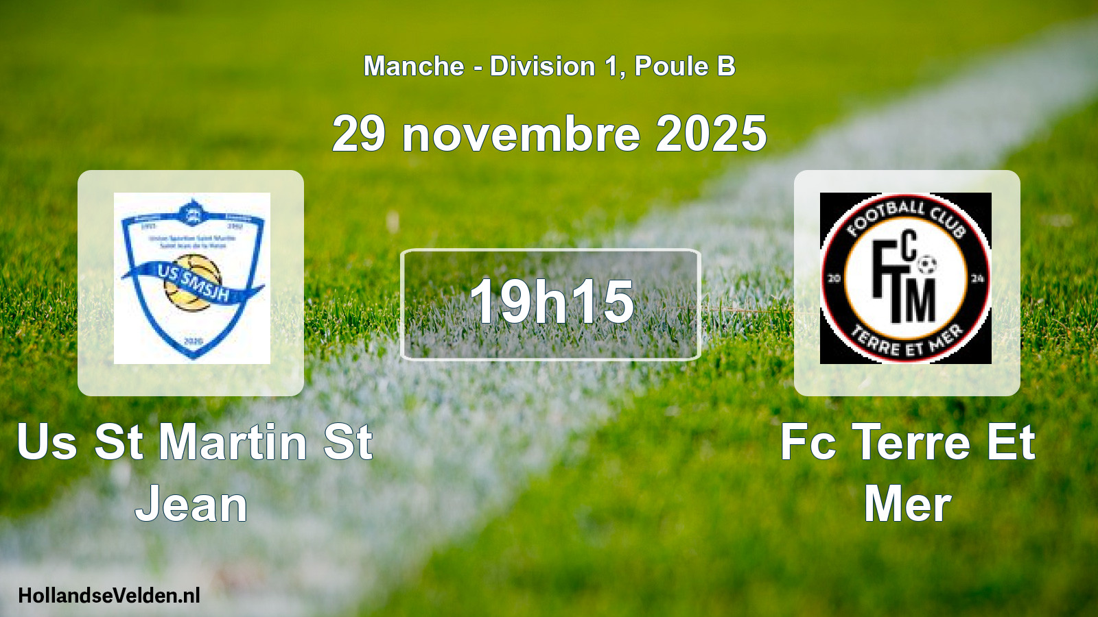 Geplande wedstrijd: Us St Martin St Jean - Fc Terre Et Mer (29 november 2025)