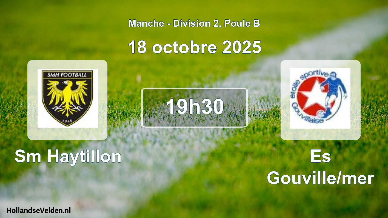 Geplande wedstrijd: Sm Haytillon - Es Gouville/mer (18 octobre 2025)