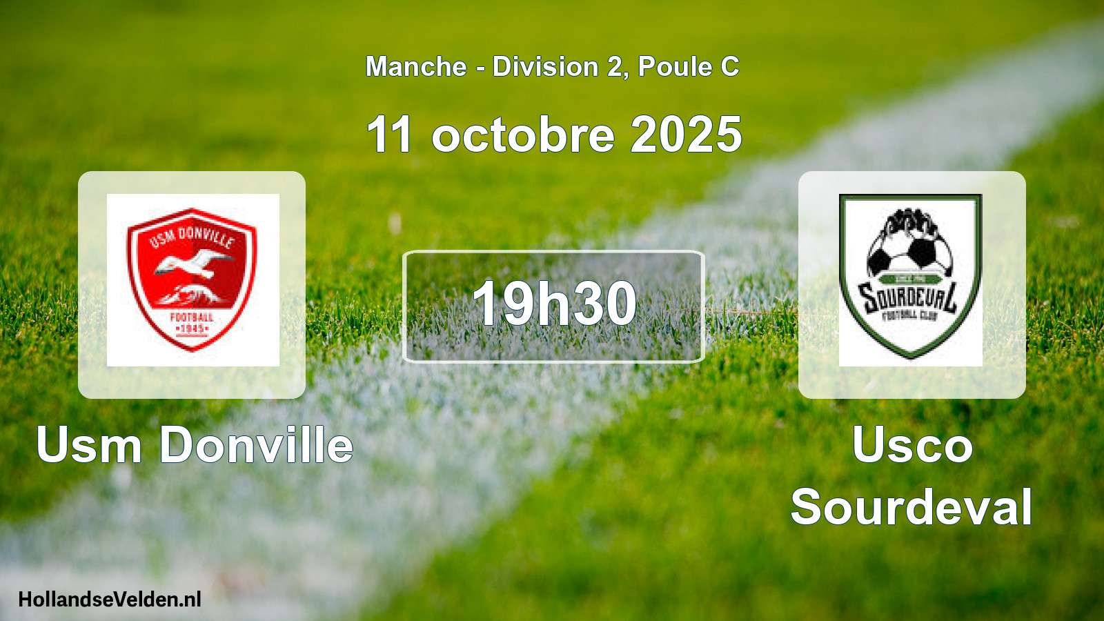 Scheduled Match: Usm Donville - Usco Sourdeval (11 October 2025)