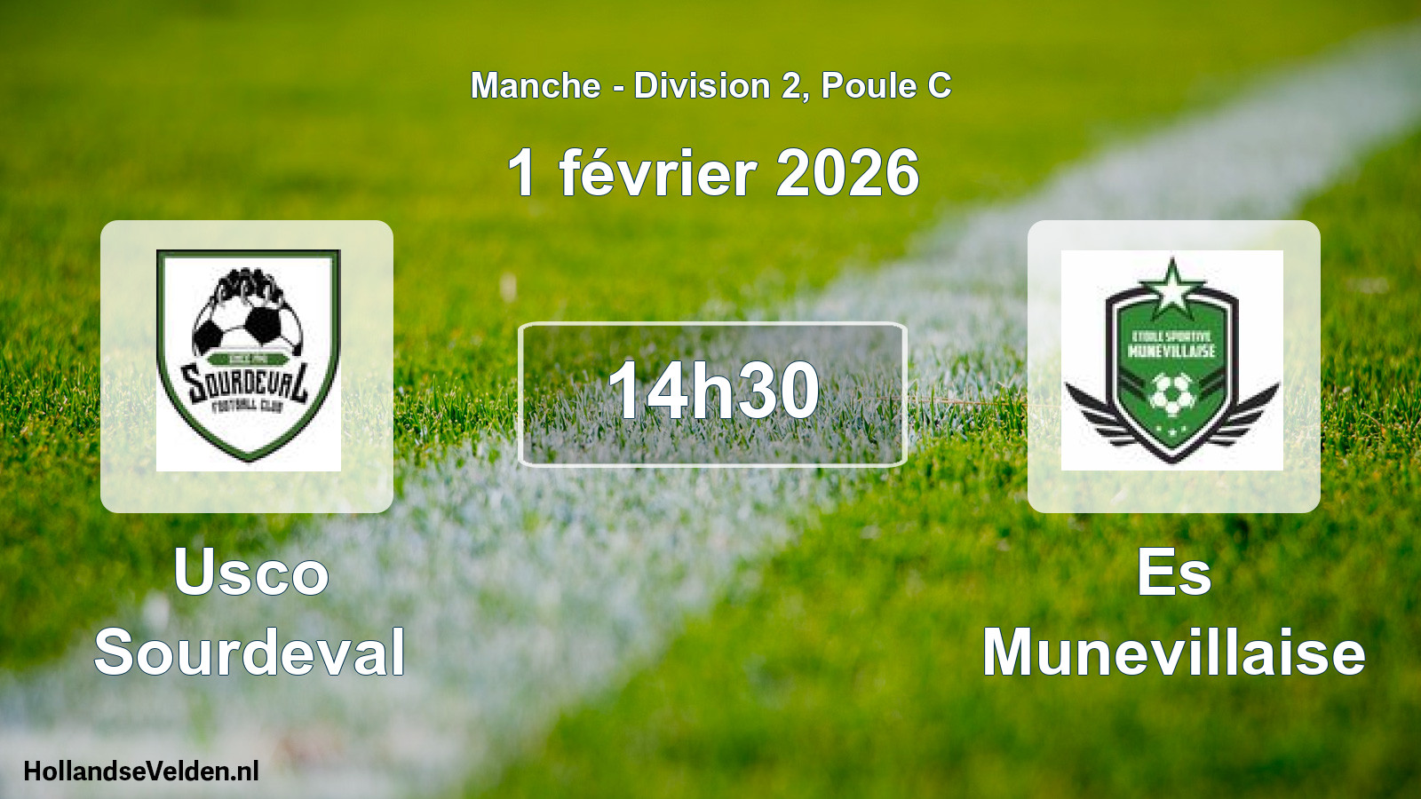 Geplande wedstrijd: Usco Sourdeval - Es Munevillaise (1 février 2026)