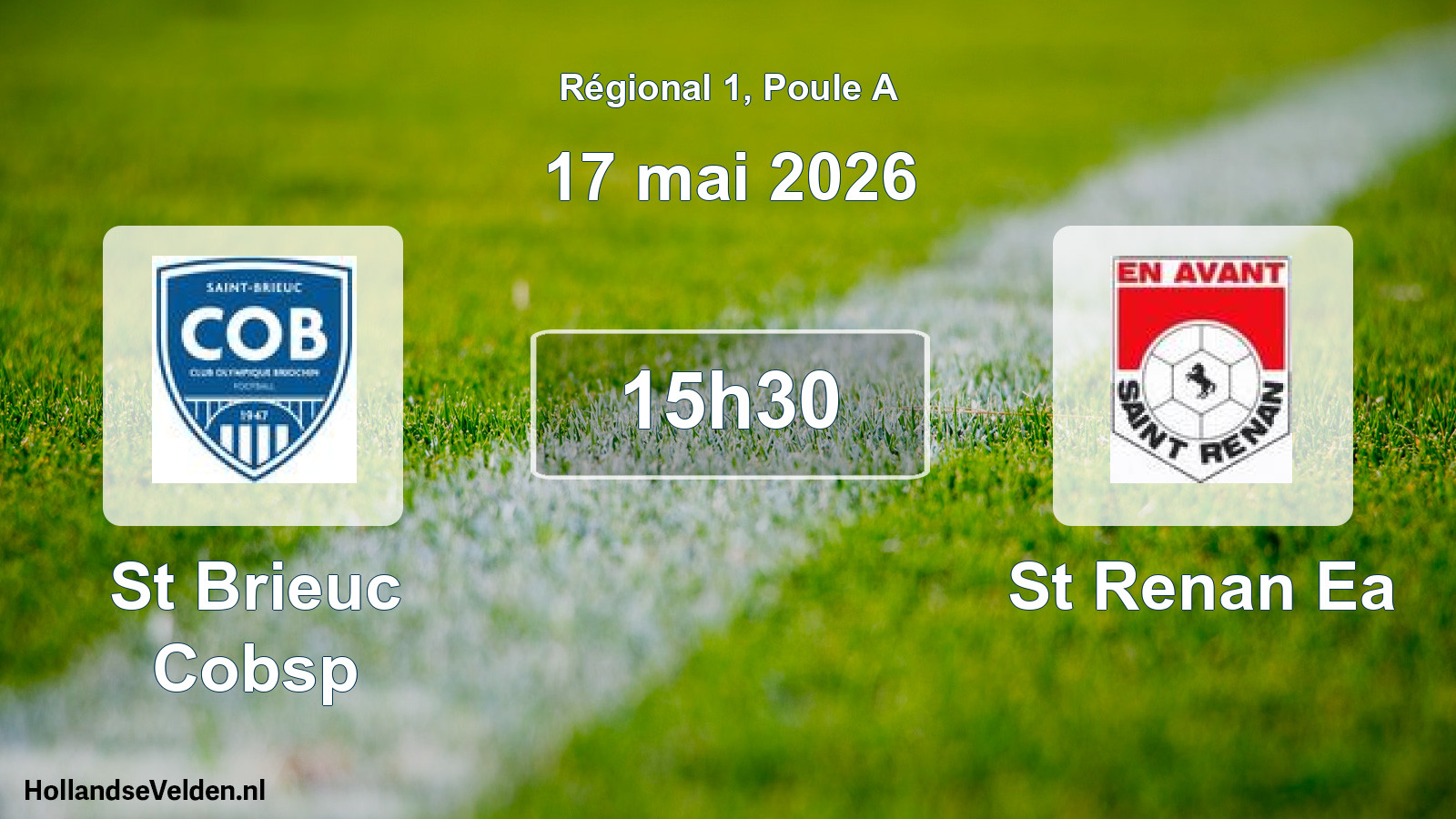 Scheduled Match: St Brieuc Cobsp - St Renan Ea (17 May 2026)