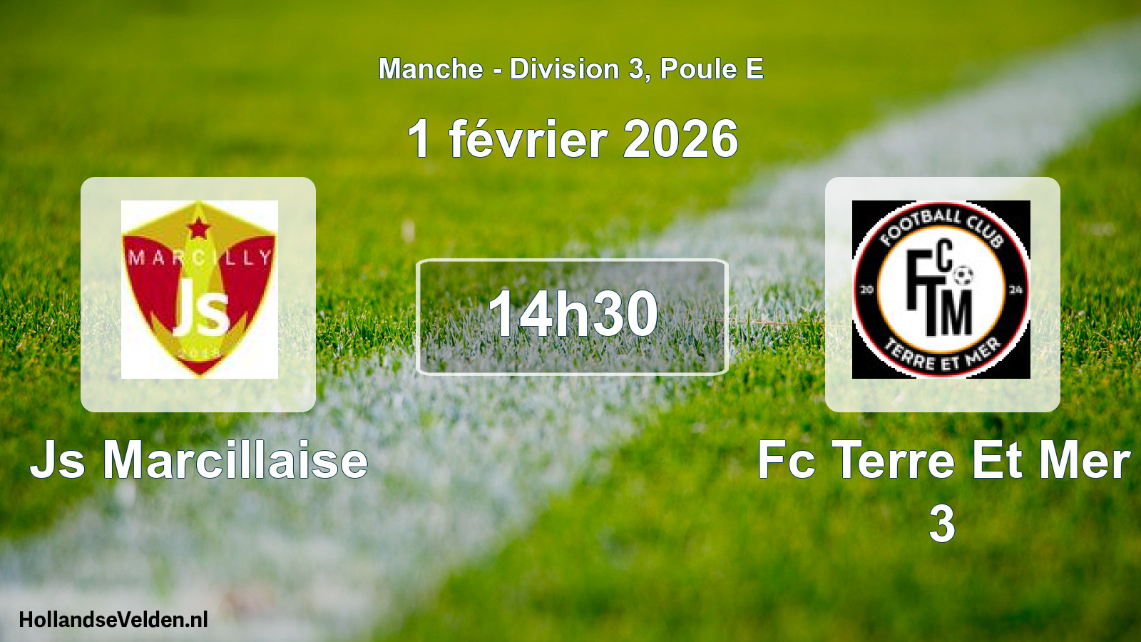 Geplande wedstrijd: Js Marcillaise - Fc Terre Et Mer 3 (1 februari 2026)