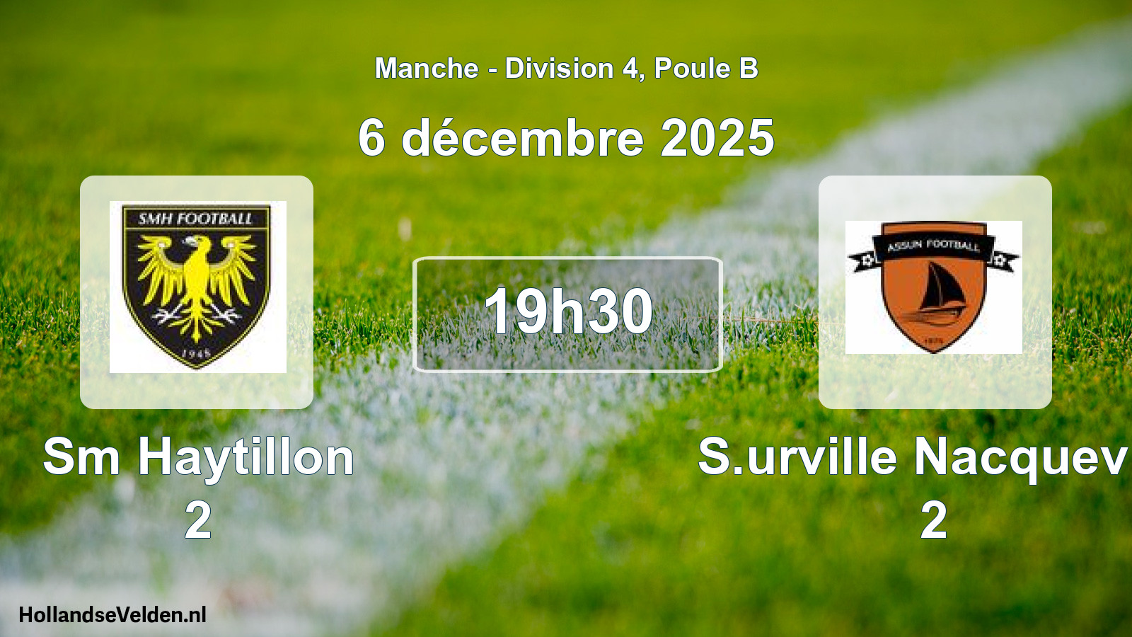 Scheduled Match: Sm Haytillon 2 - S.urville Nacquevill 2 (6 December 2025)