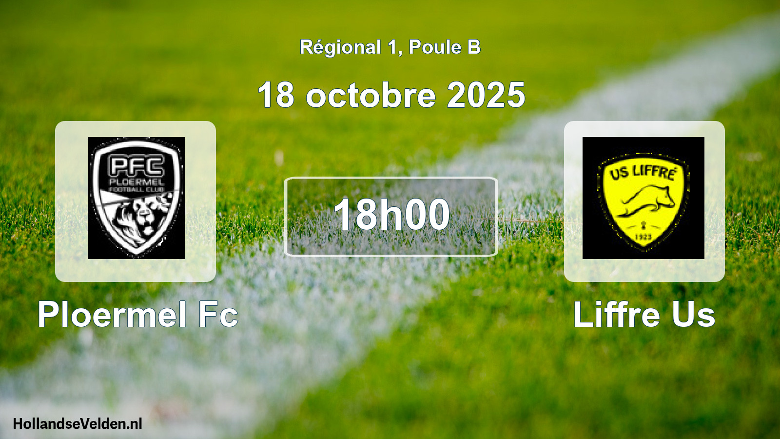 Scheduled Match: Ploermel Fc - Liffre Us (18 October 2025)