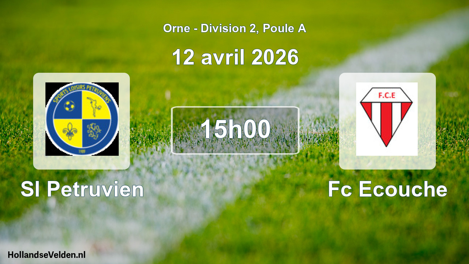 Geplande wedstrijd: Sl Petruvien - Fc Ecouche (12 avril 2026)