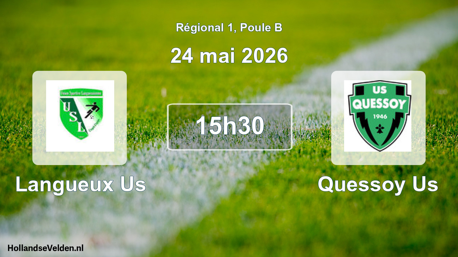 Scheduled Match: Langueux Us - Quessoy Us (24 May 2026)