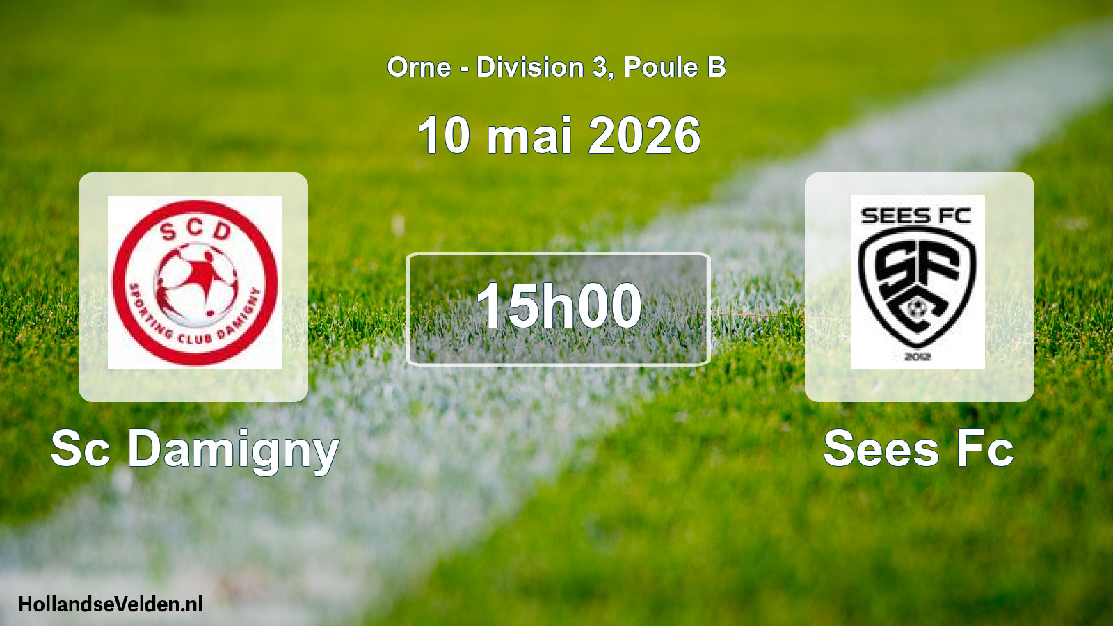 Geplande wedstrijd: Sc Damigny - Sees Fc (10 mei 2026)