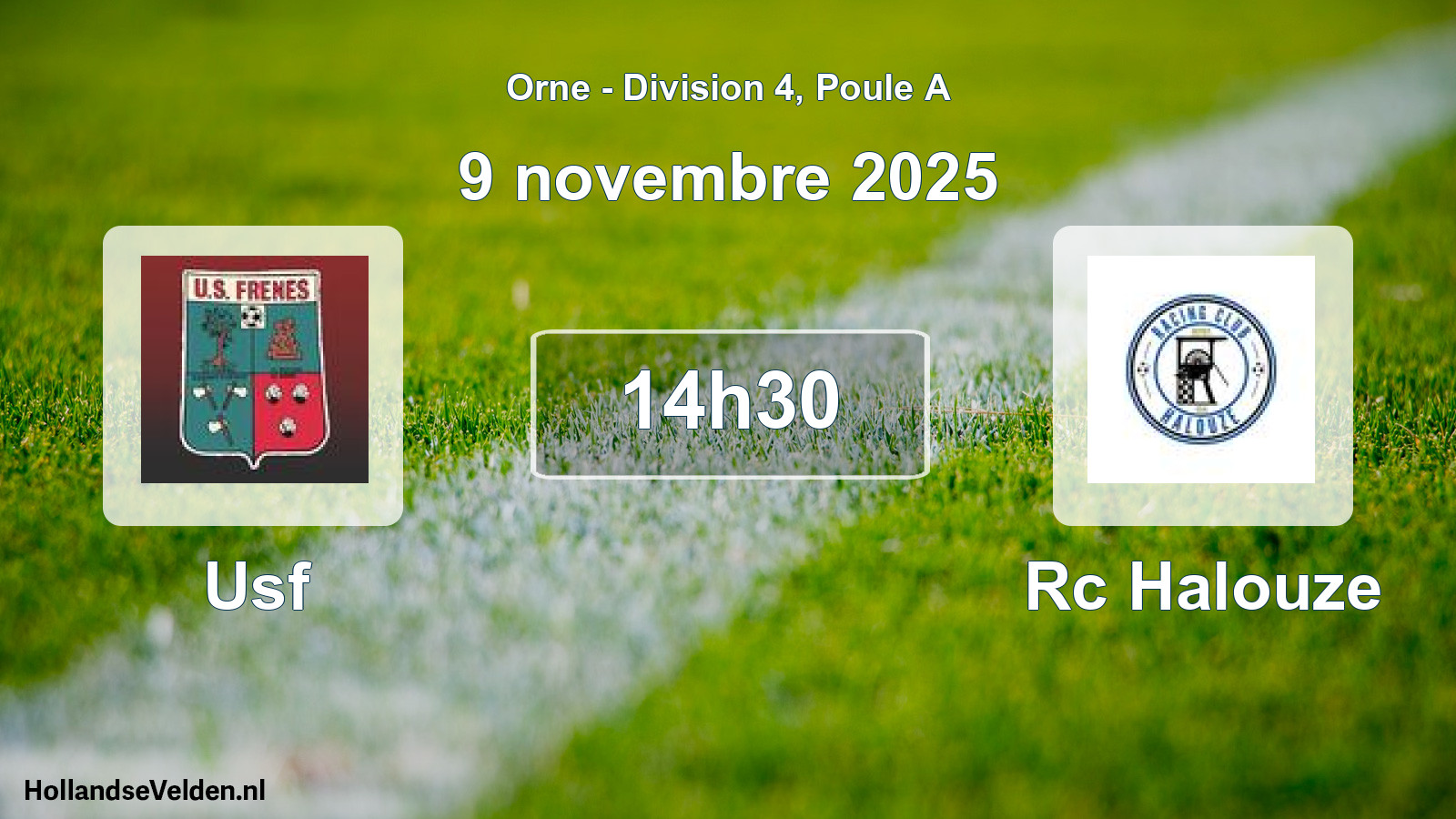 Geplande wedstrijd: Usf - Rc Halouze (9 november 2025)