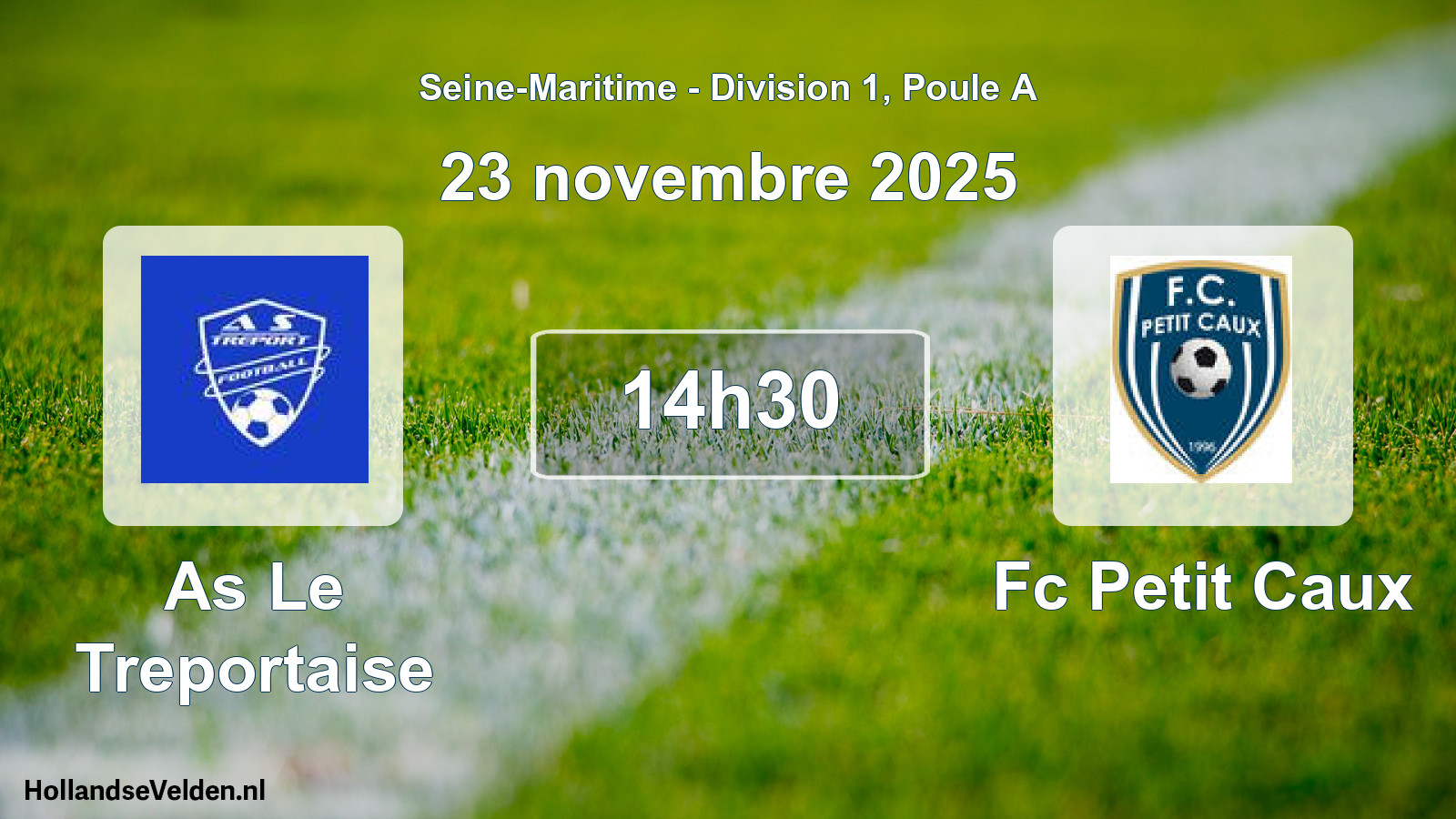 Scheduled Match: As Le Treportaise - Fc Petit Caux (23 November 2025)