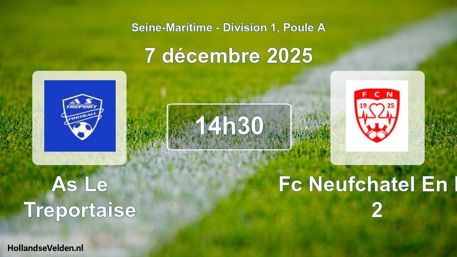 Scheduled Match: As Le Treportaise - Fc Neufchatel En Br 2 (7 December 2025)
