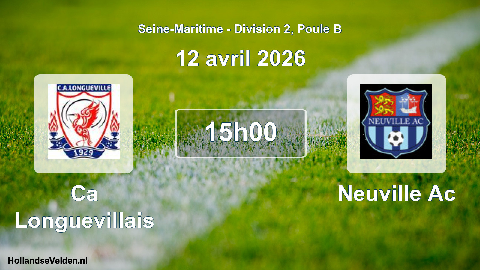Scheduled Match: Ca Longuevillais - Neuville Ac (12 April 2026)
