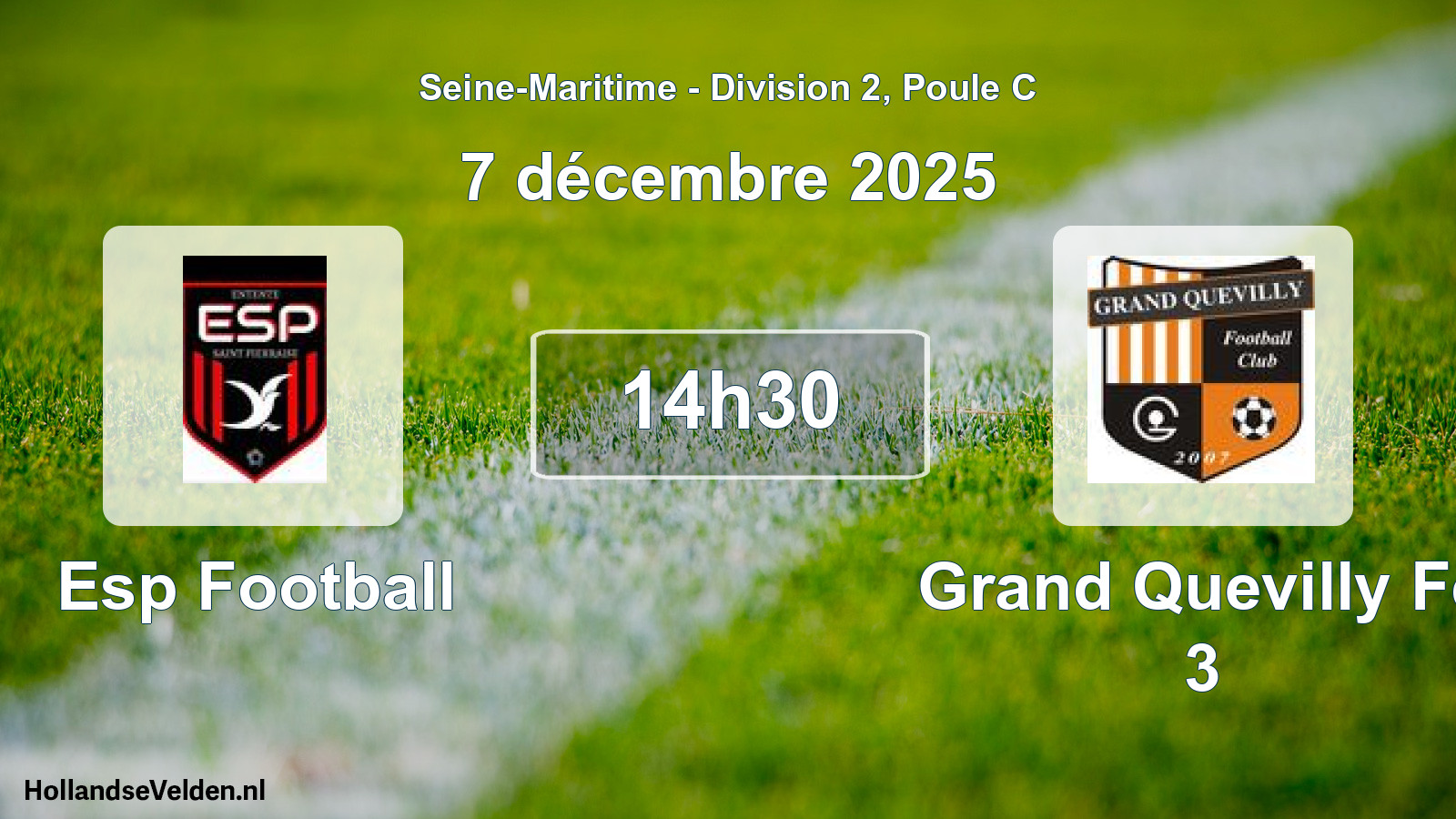 Scheduled Match: Esp Football - Grand Quevilly Fc 3 (7 December 2025)
