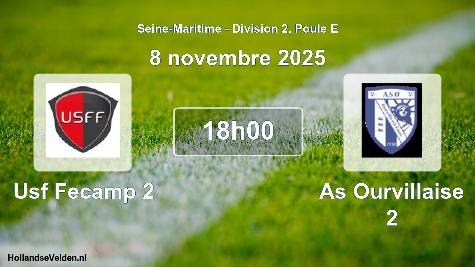 Scheduled Match: Usf Fecamp 2 - As Ourvillaise 2 (8 November 2025)
