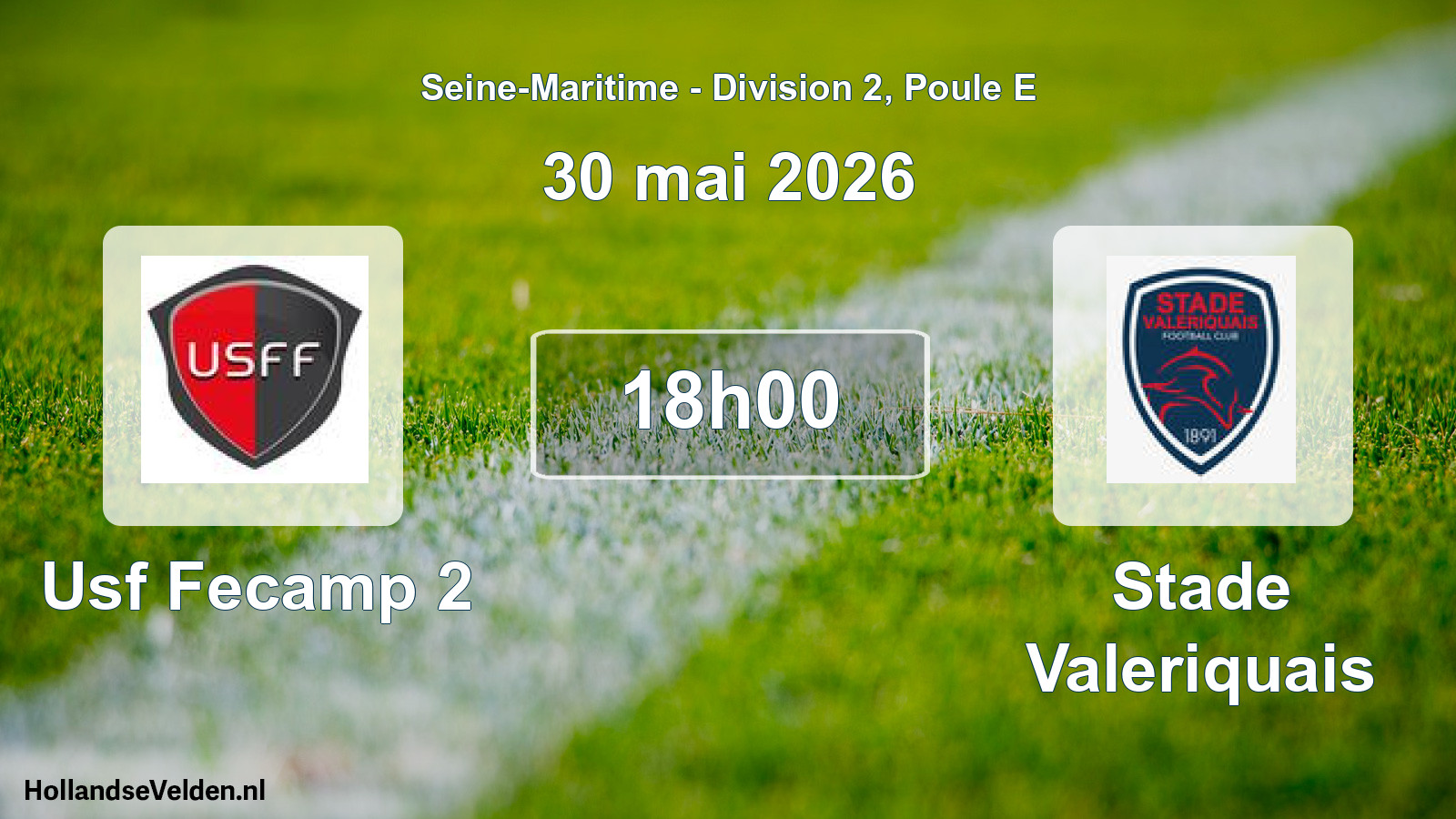 Geplande wedstrijd: Usf Fecamp 2 - Stade Valeriquais (30 mai 2026)