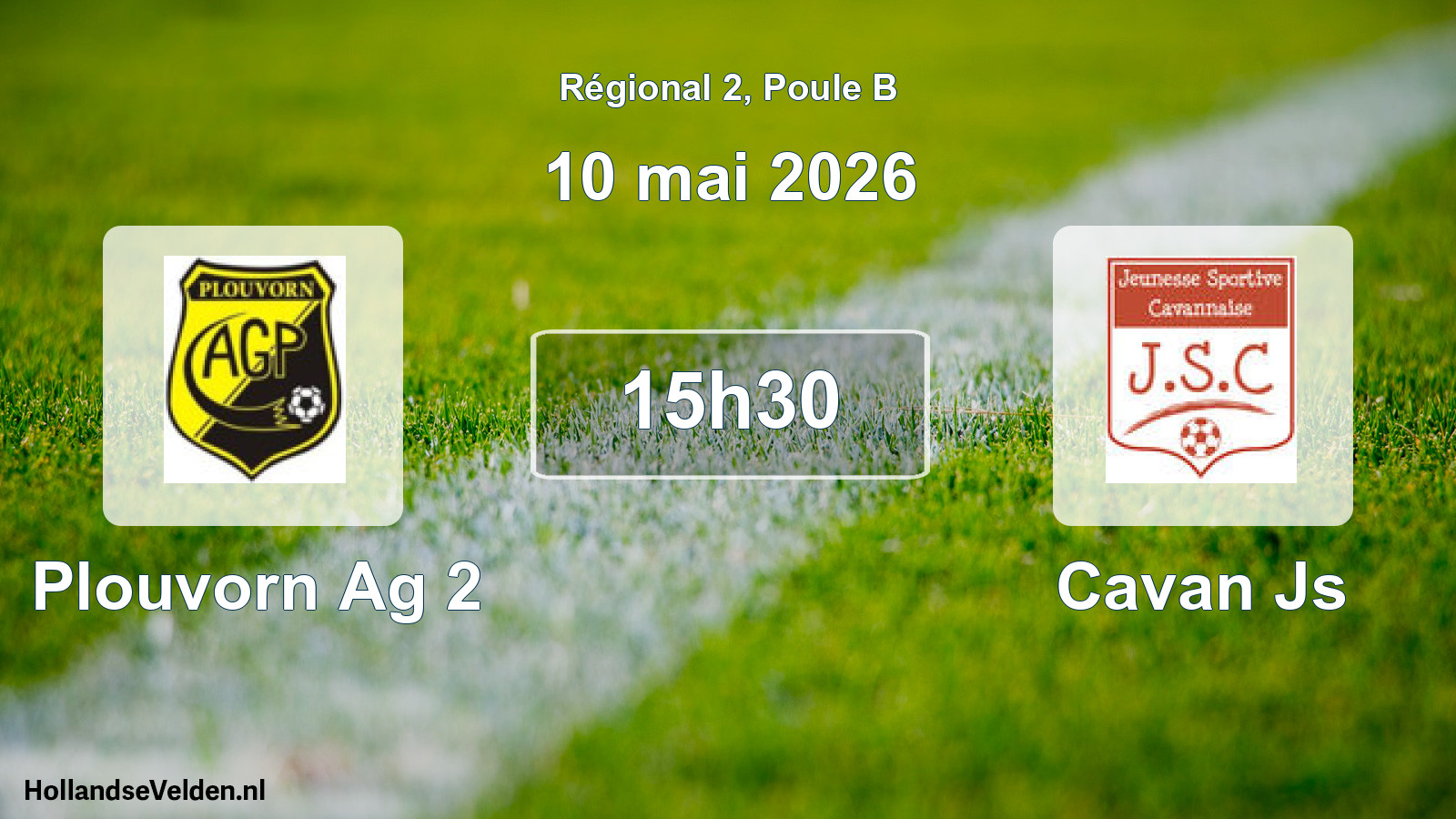 Scheduled Match: Plouvorn Ag 2 - Cavan Js (10 May 2026)