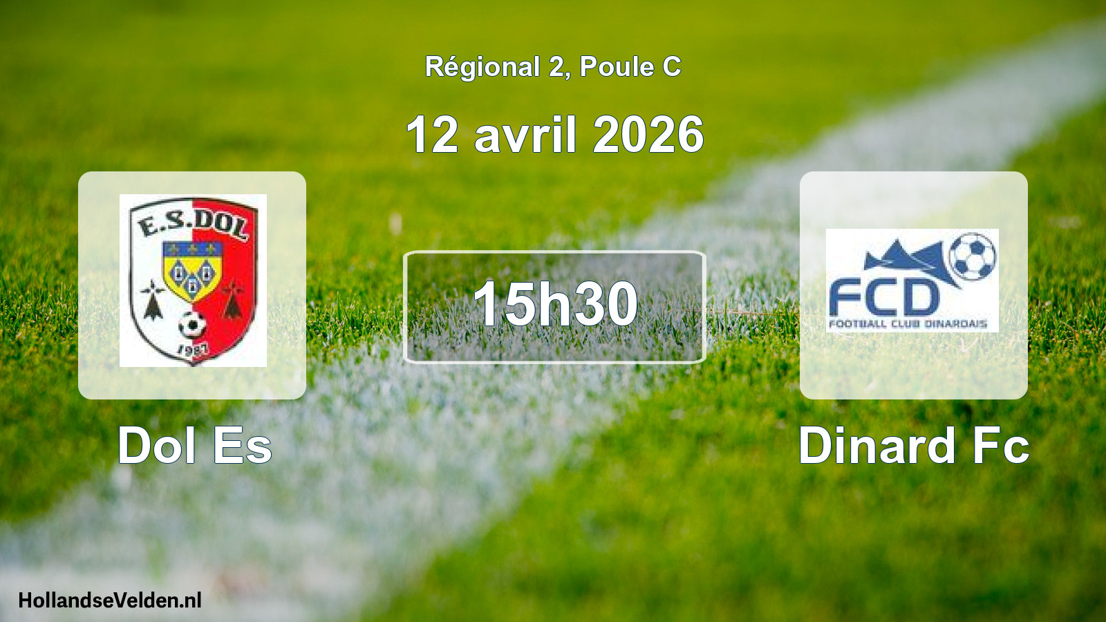 Scheduled Match: Dol Es - Dinard Fc (12 April 2026)