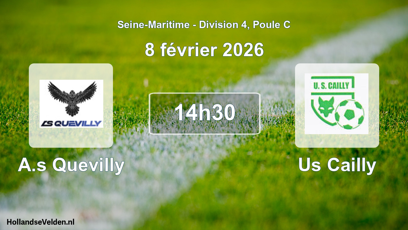 Geplande wedstrijd: A.s Quevilly - Us Cailly (8 février 2026)