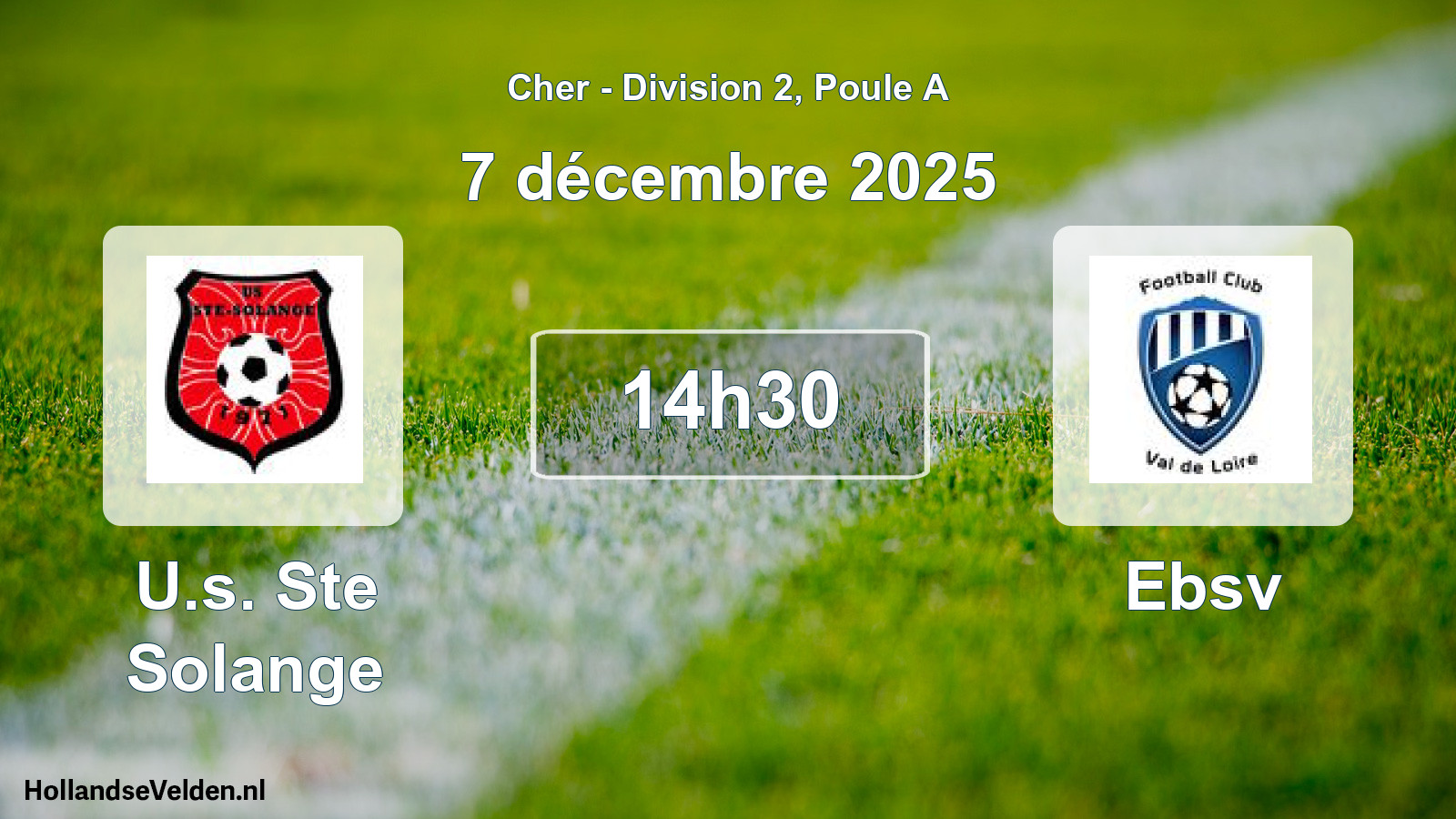 Scheduled Match: U.s. Ste Solange - Ebsv (7 December 2025)