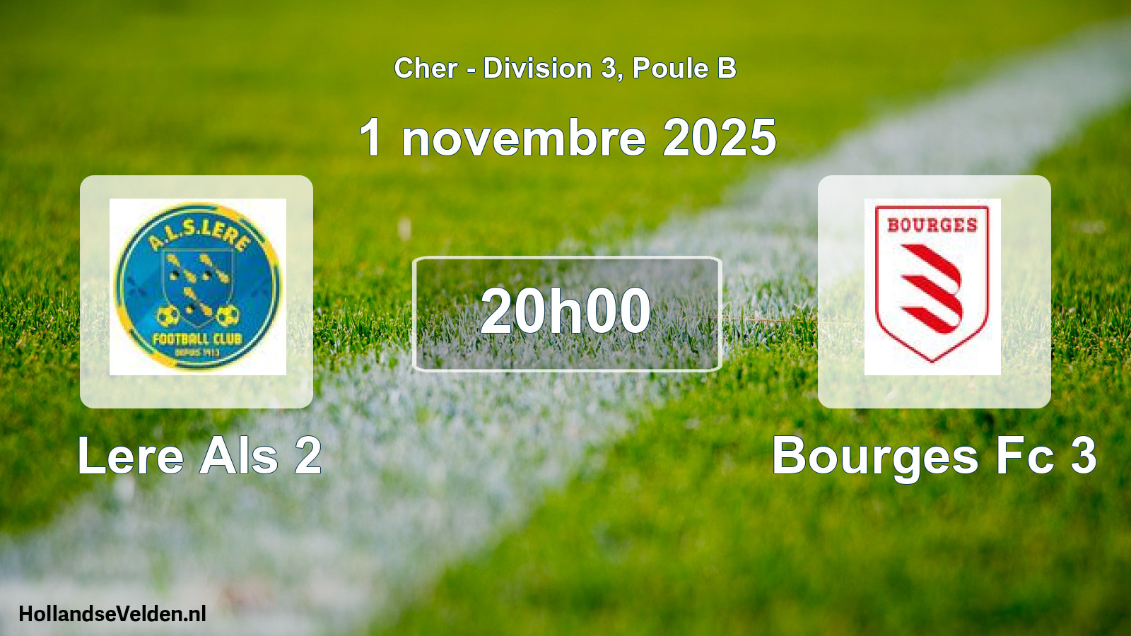 Scheduled Match: Lere Als 2 - Bourges Fc 3 (1 November 2025)