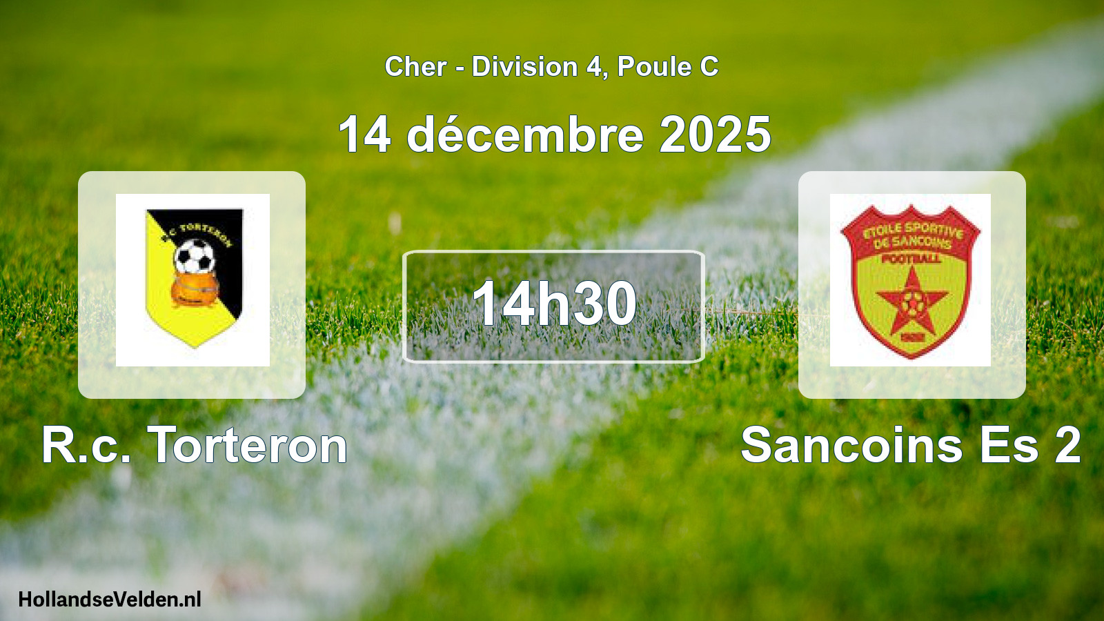 Scheduled Match: R.c. Torteron - Sancoins Es 2 (14 December 2025)