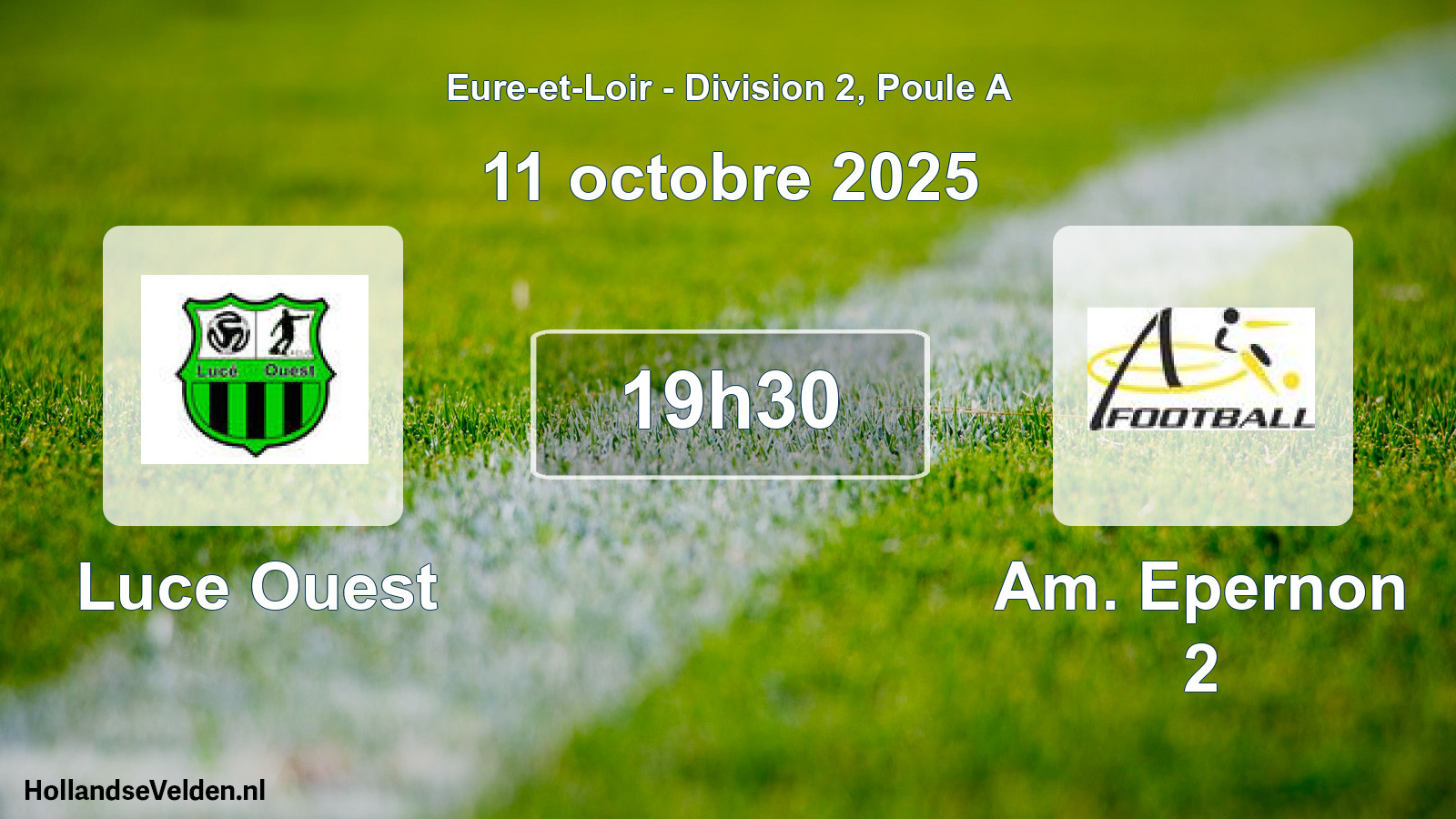 Scheduled Match: Luce Ouest - Am. Epernon 2 (11 October 2025)