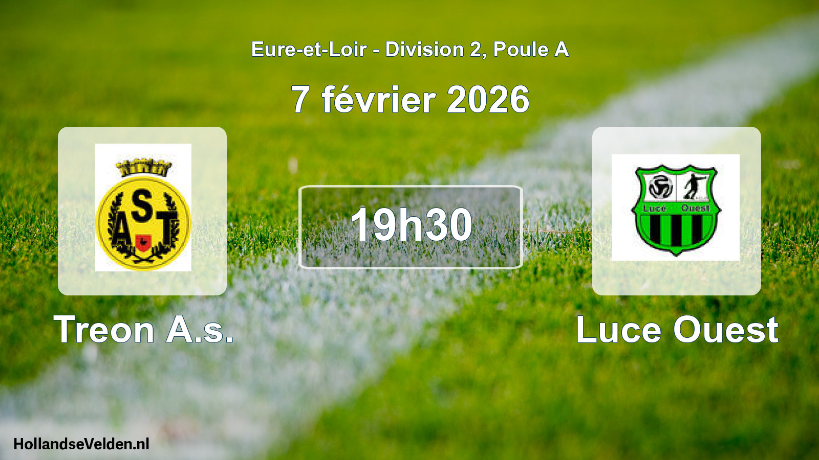 Scheduled Match: Treon A.s. - Luce Ouest (7 February 2026)