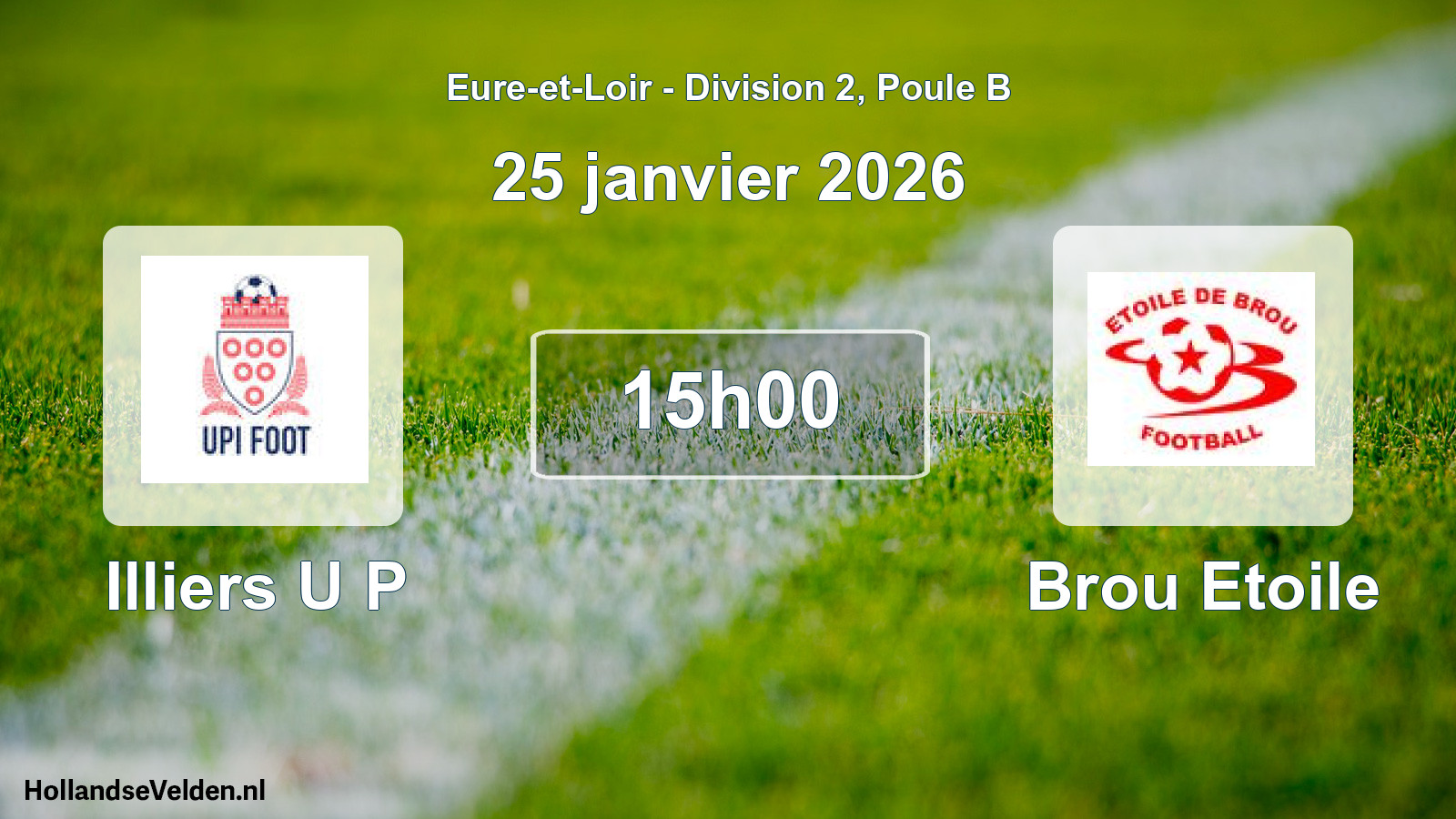 Scheduled Match: Illiers U P - Brou Etoile (12 October 2025)