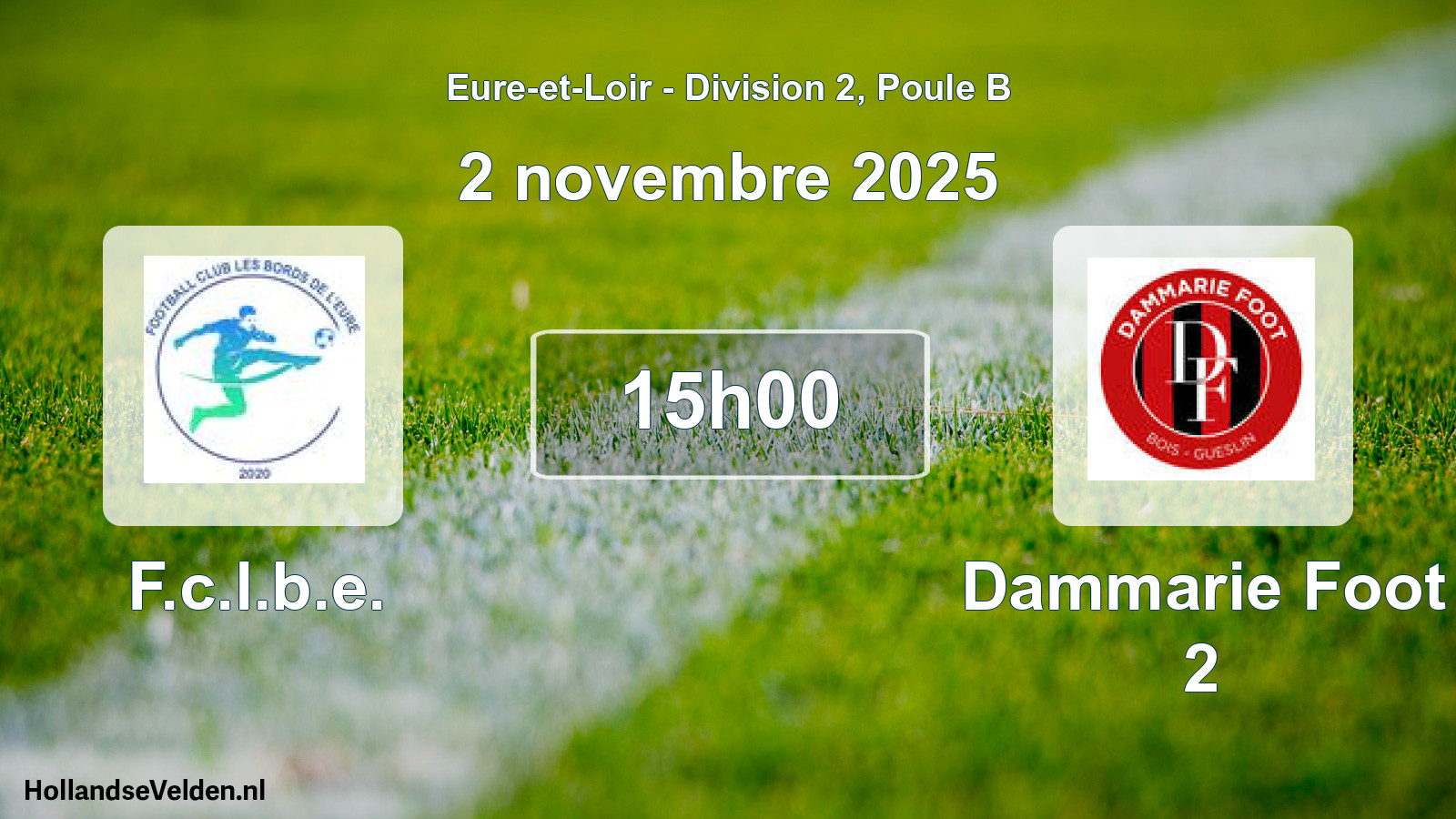 Scheduled Match: F.c.l.b.e. - Dammarie Foot 2 (2 November 2025)
