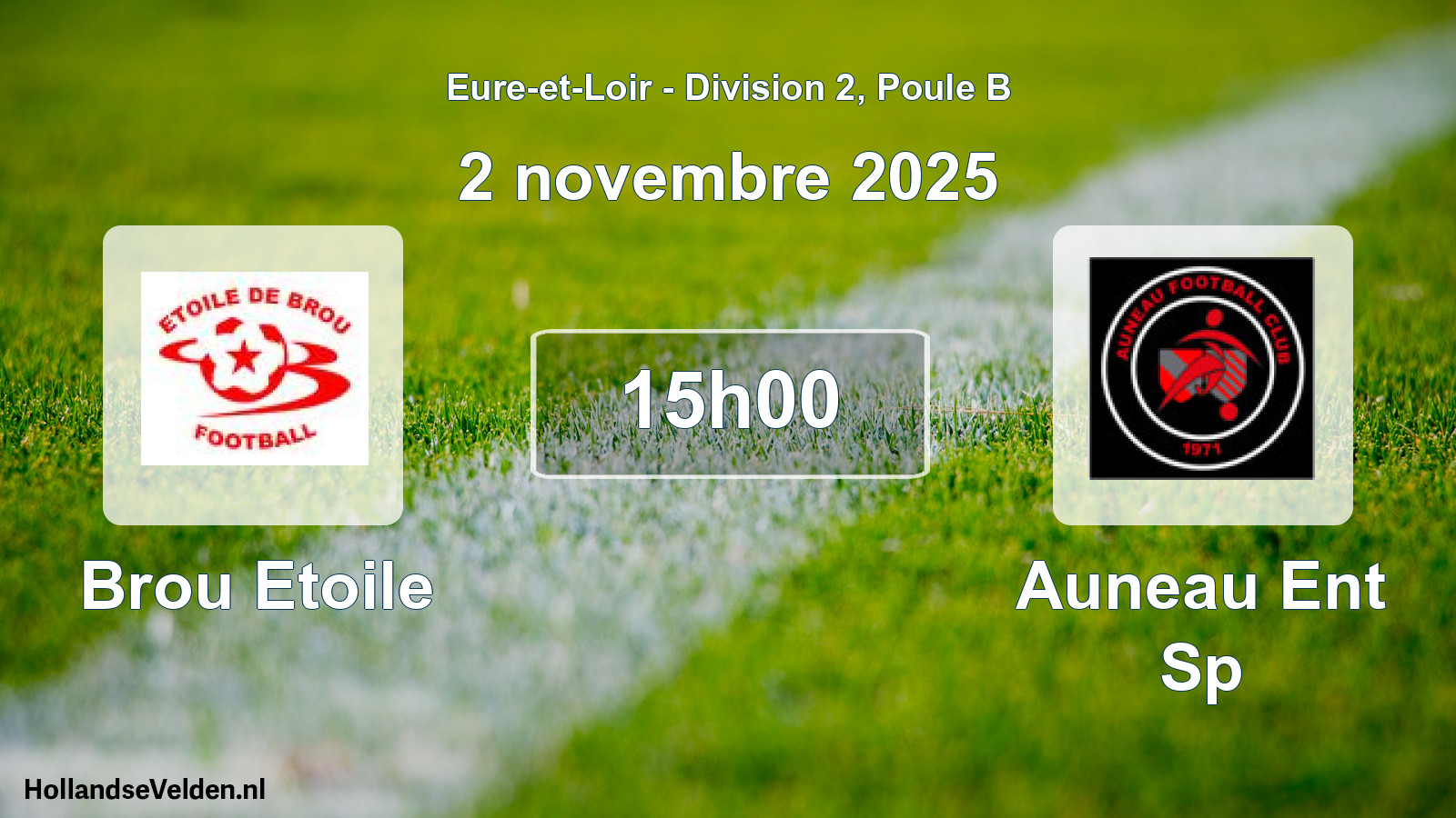 Scheduled Match: Brou Etoile - Auneau Ent Sp (2 November 2025)
